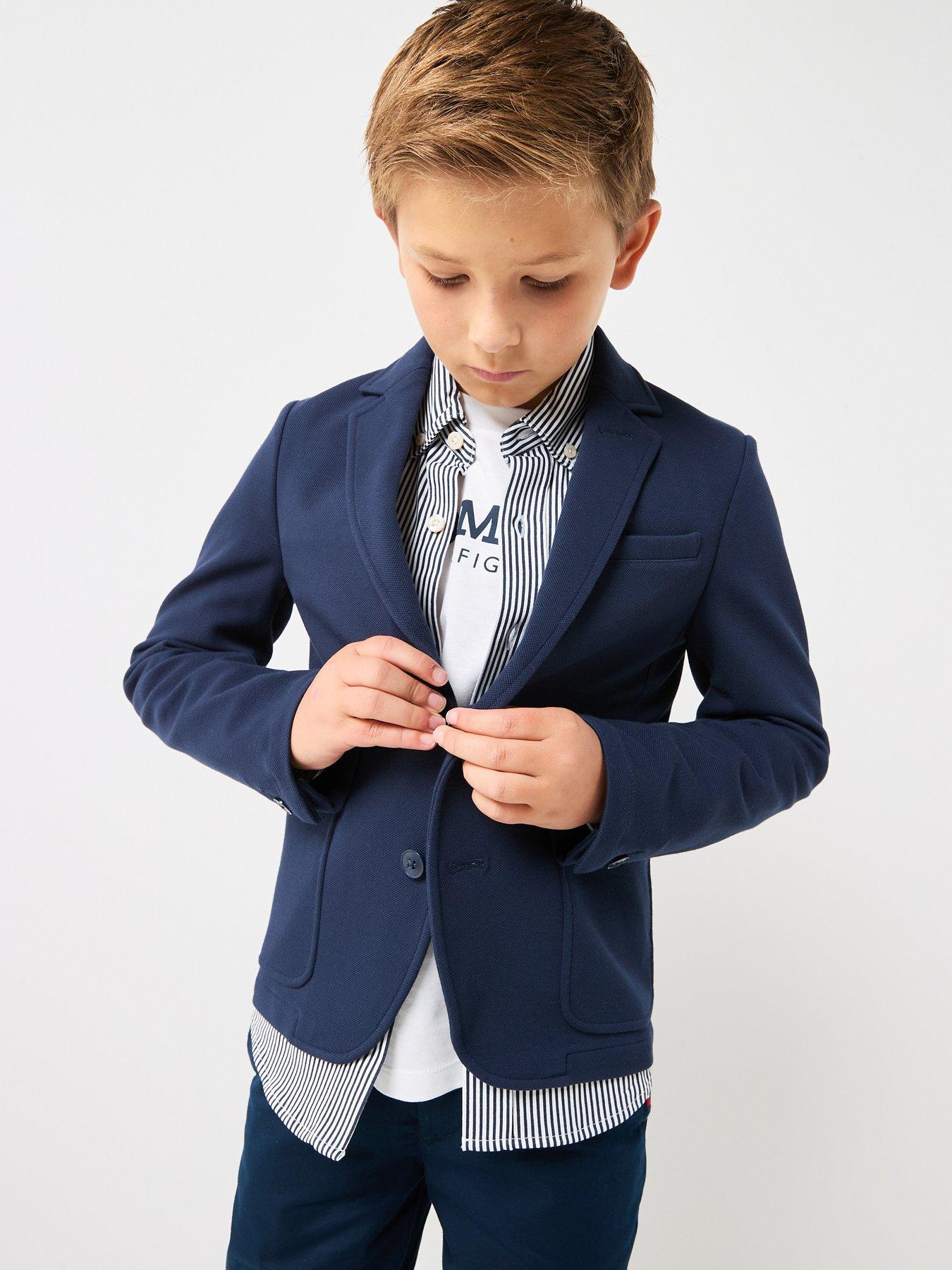 tommy-hilfiger-boys-pique-regular-blazer-navy