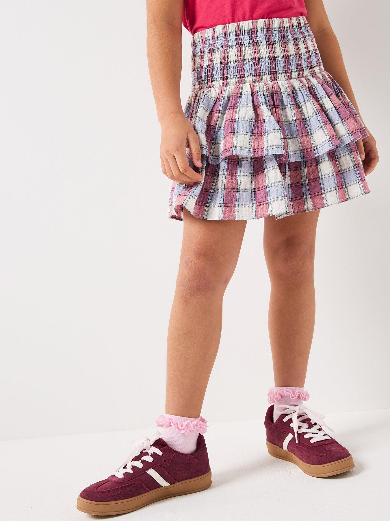 tommy-hilfiger-girls-check-smock-skirt-multi