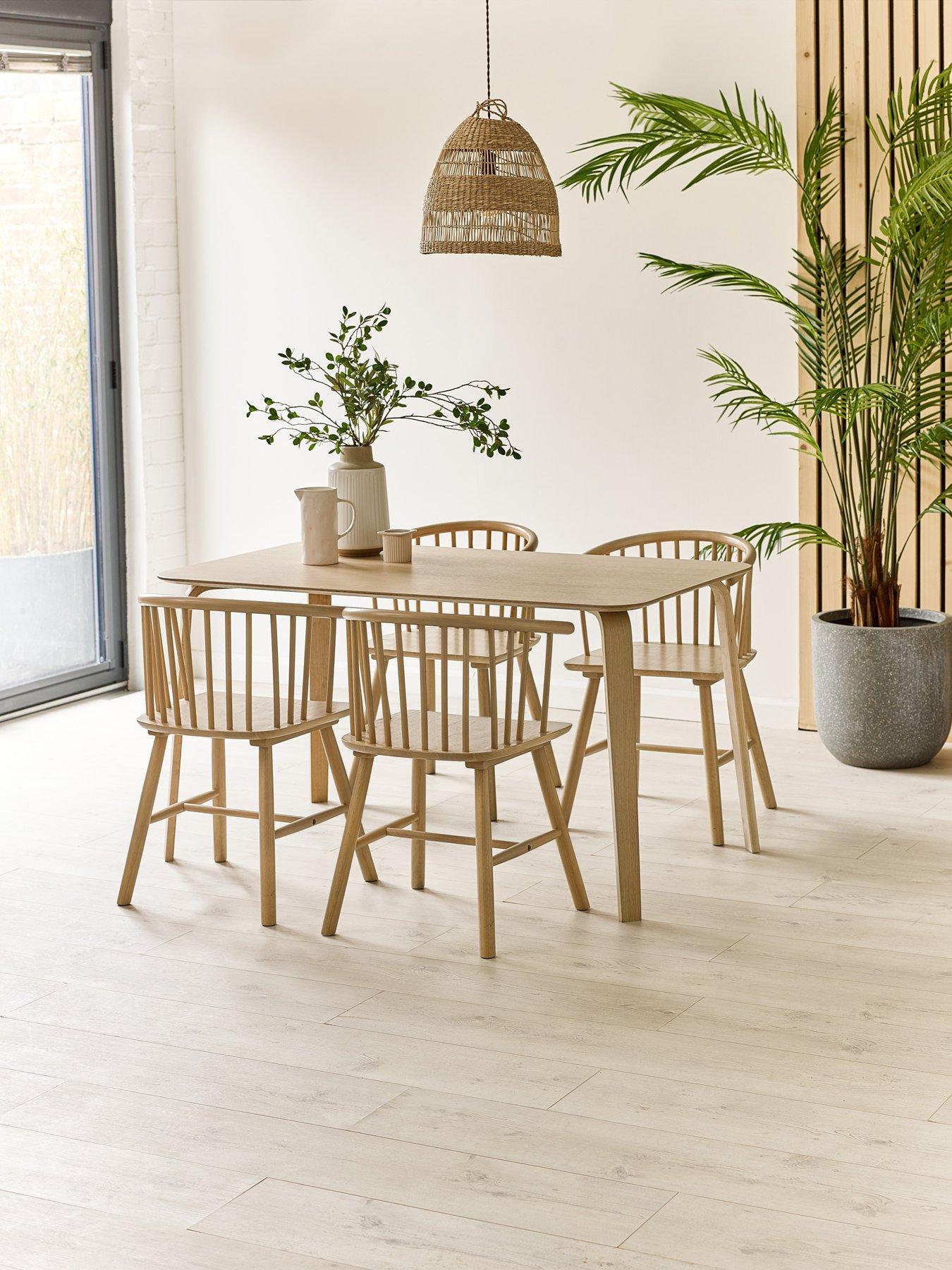 Image 6 of 6 of Julian Bowen Set Of 2 Kaito Dining Chairs