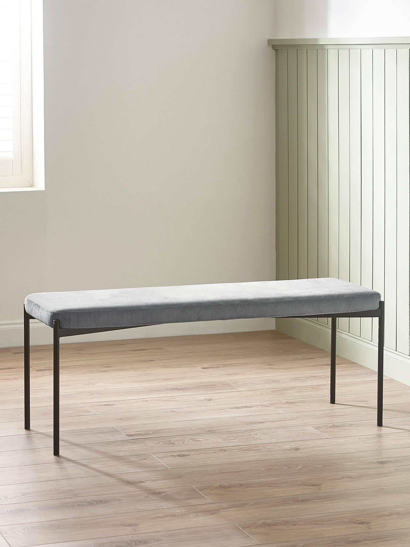 Julian Bowen Leonie Bench - Grey
