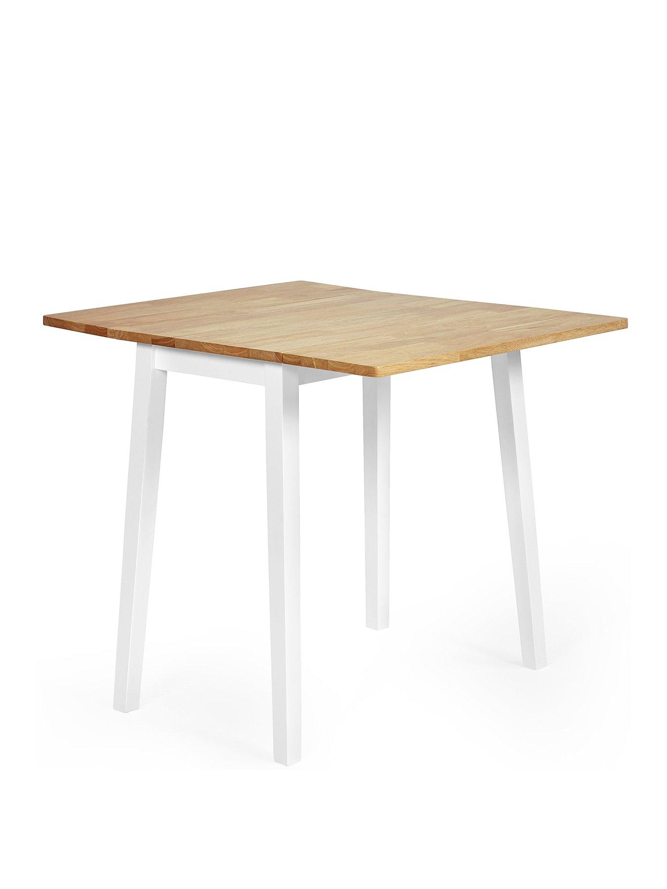 Image 2 of 6 of Julian Bowen Linwood Drop Leaf Extending Dining Table