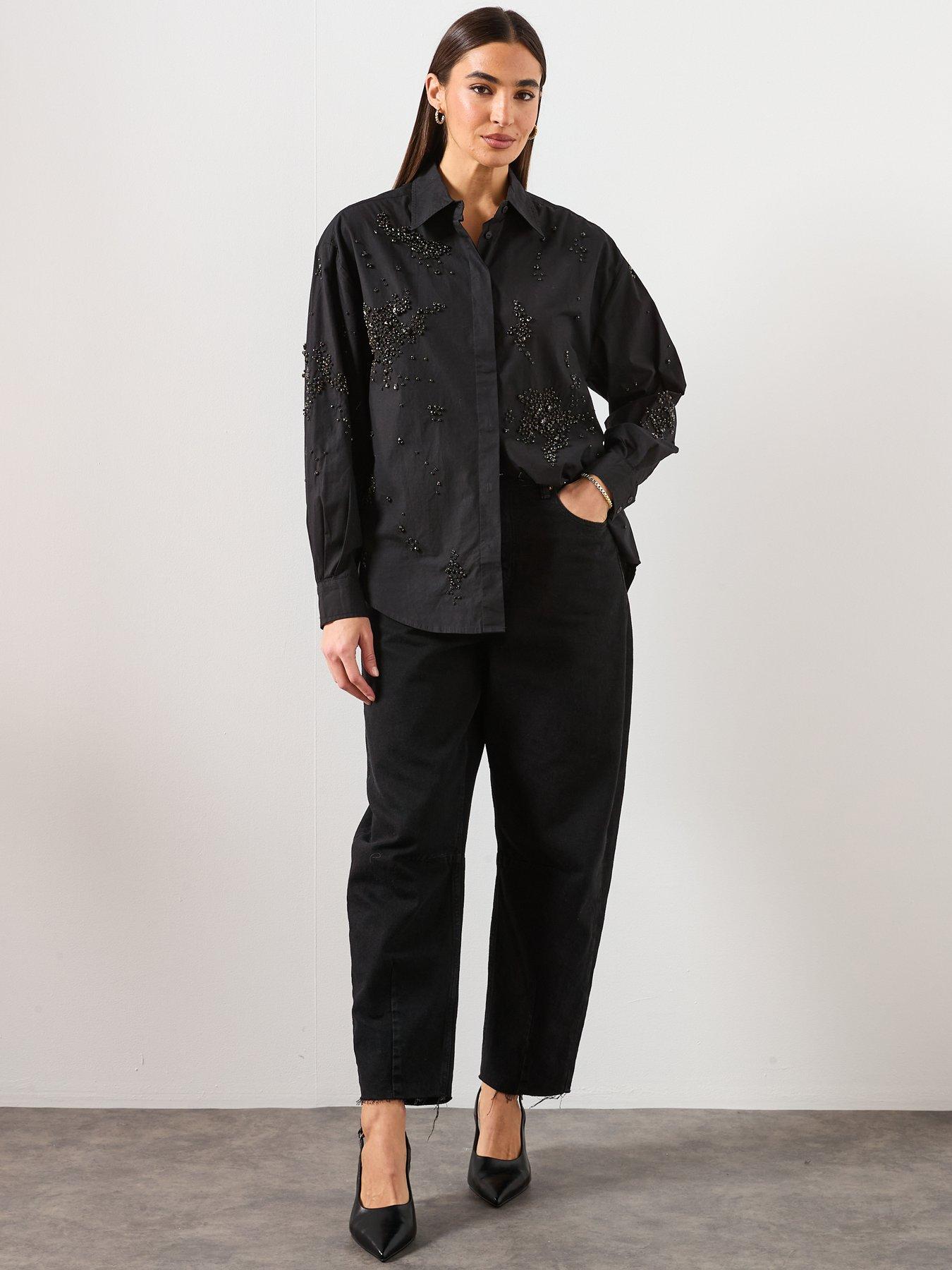 allsaints-gemi-embellished-shirt-blackback