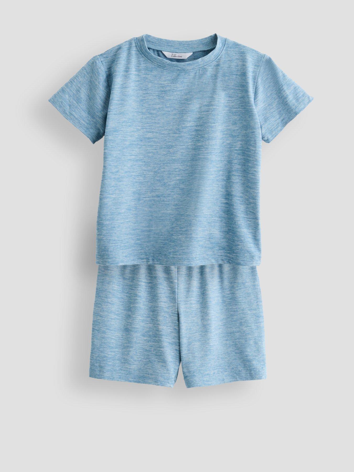Image 6 of 6 of The Very Collection Boys 2 Pack Lounge Shortie Pyjamas - Multi