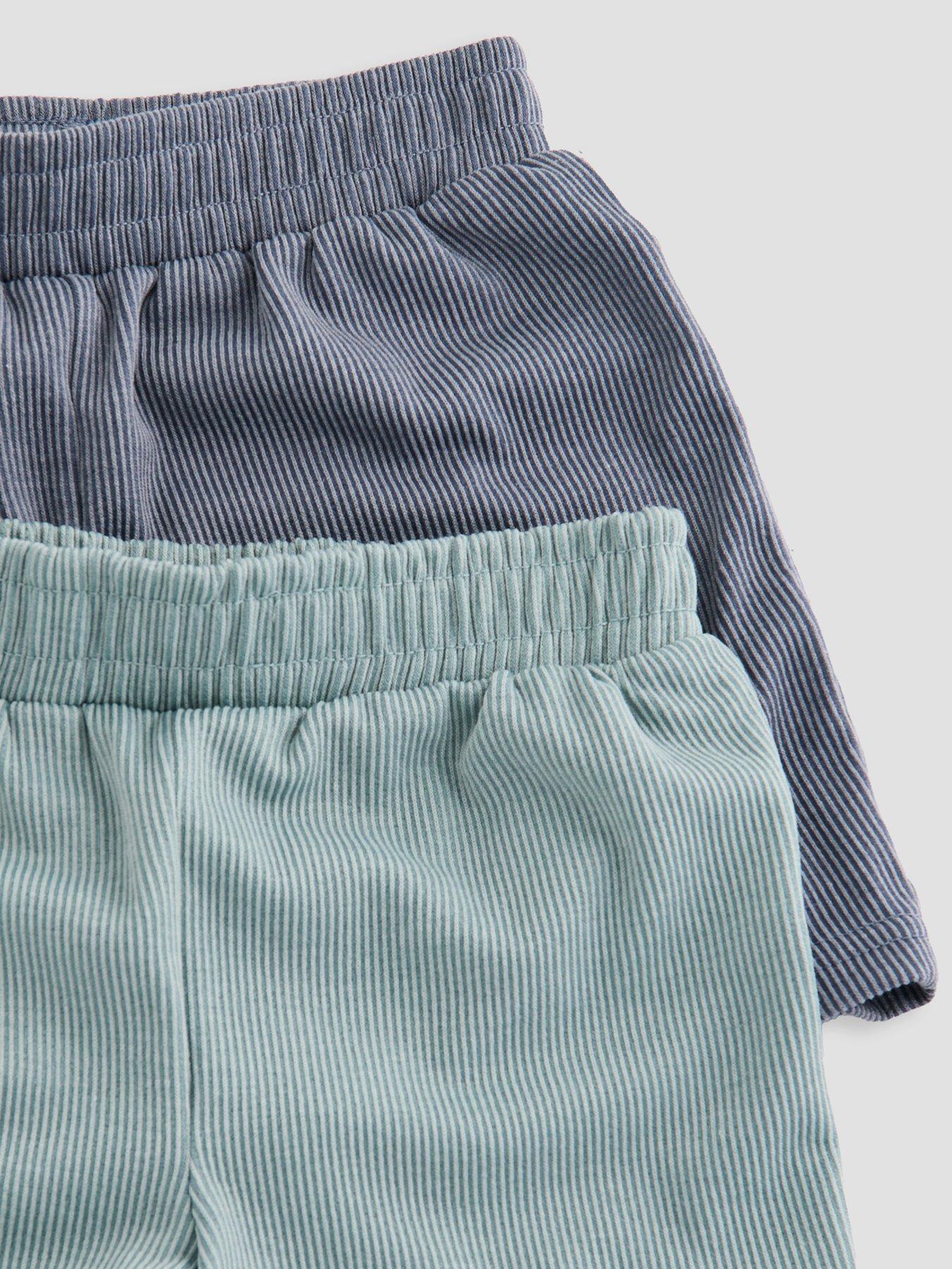 Image 5 of 6 of The Very Collection Boys 2 Pack Lounge Stripe Pyjamas