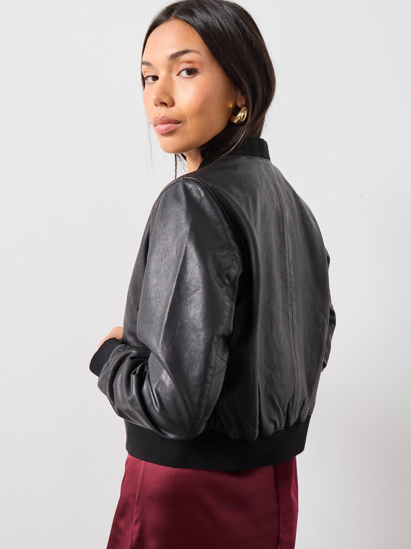 allsaints-orten-leather-bomber-jacket-blackstillFront
