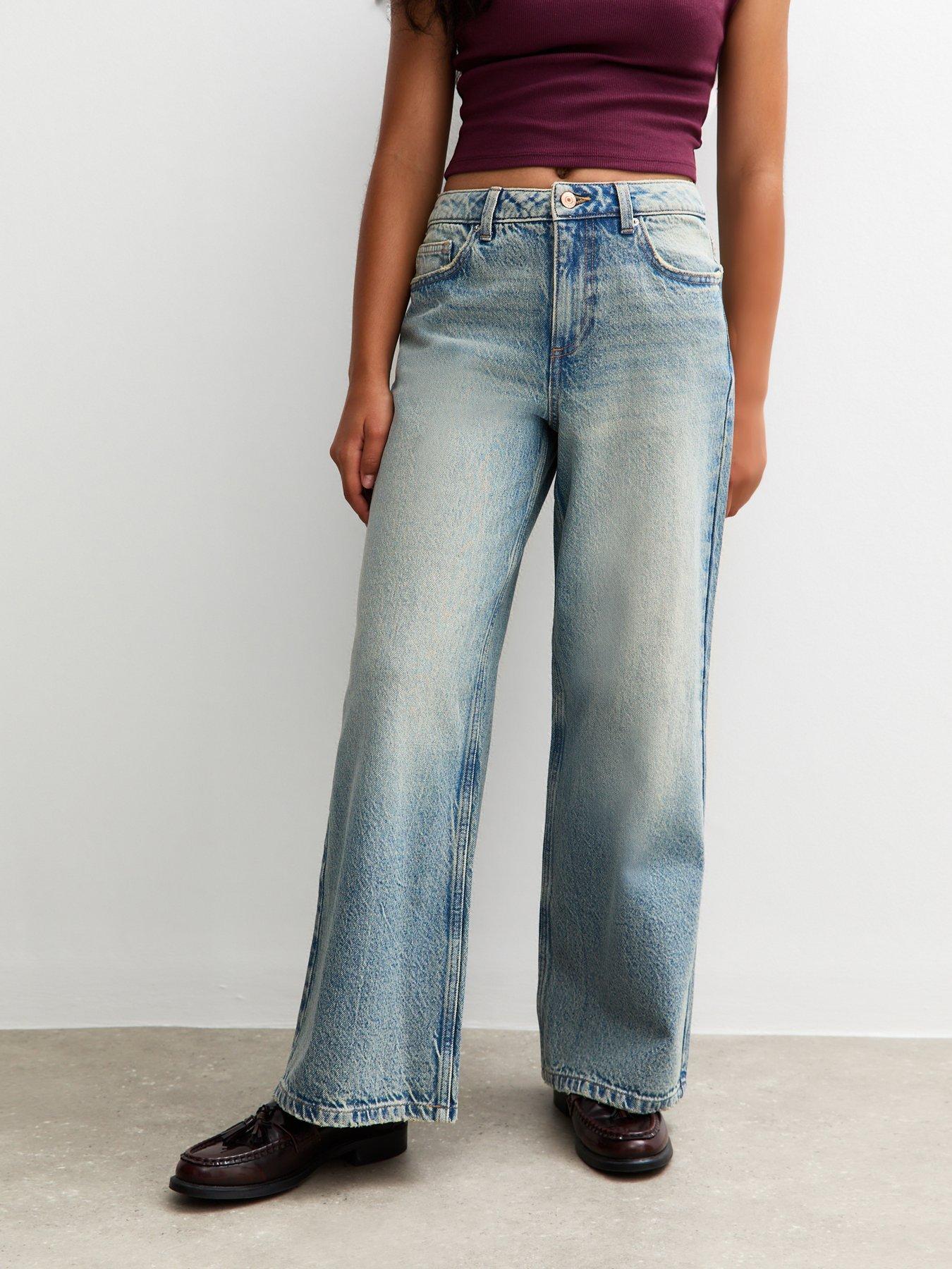 new-look-915-girls-washed-wide-leg-jeans-blue