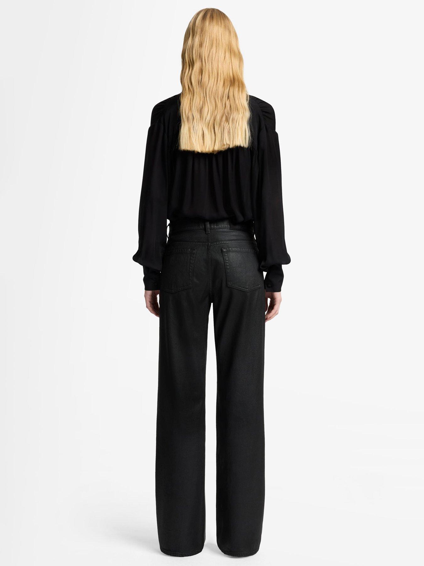 7-for-all-mankind-coated-comfort-tess-trouser-blackstillFront