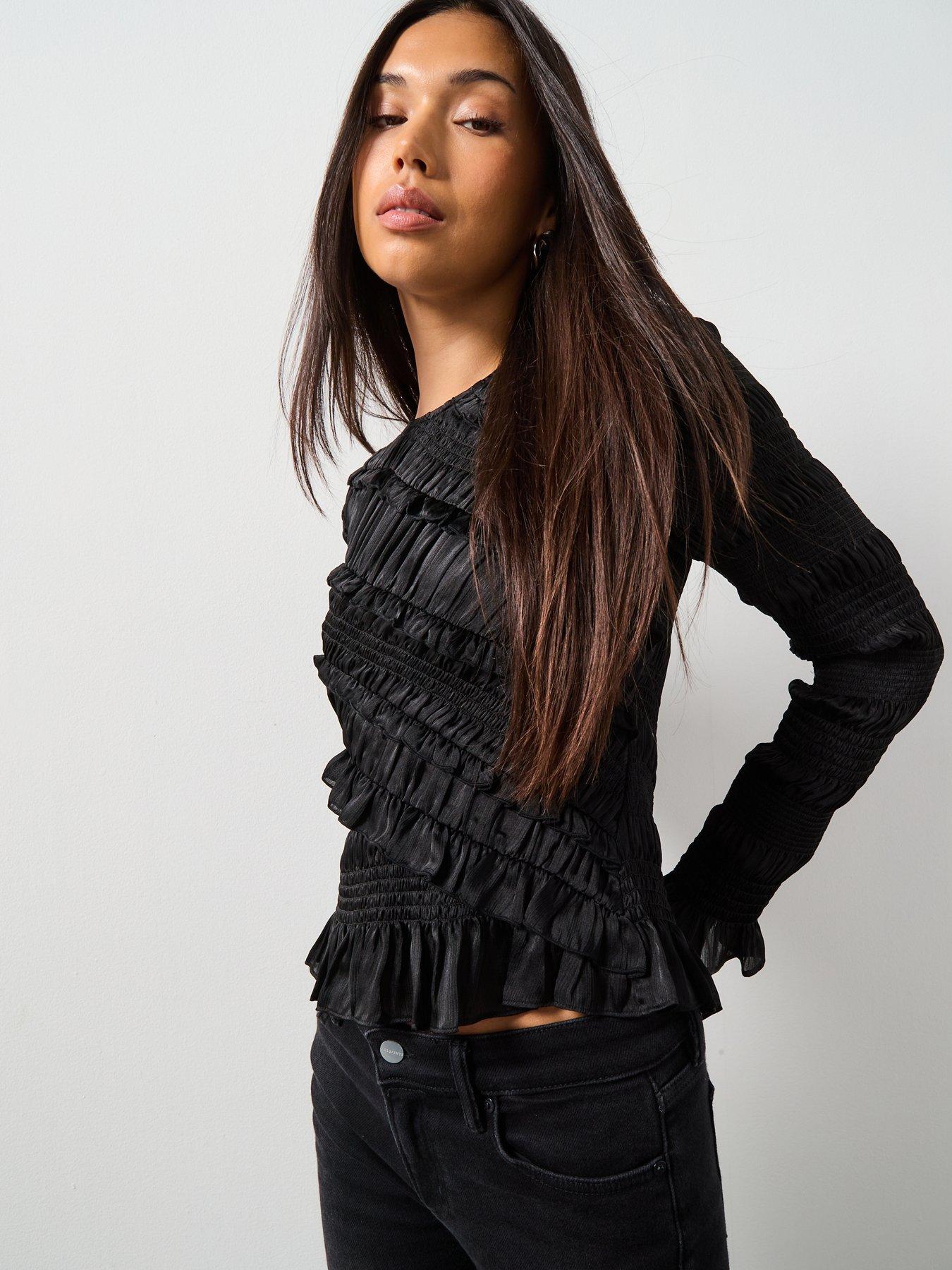 allsaints-nyla-long-sleeve-top-blackdetail