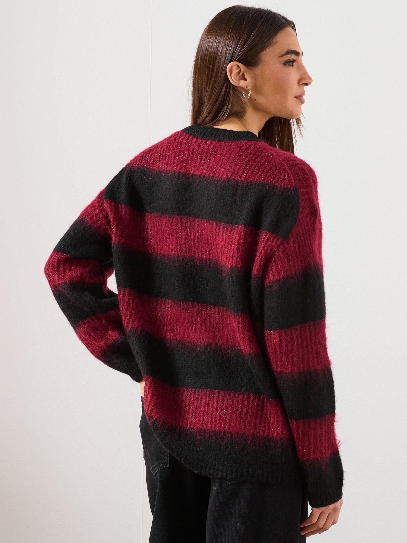 Image 2 of 6 of AllSaints Onyx Jumper - Black