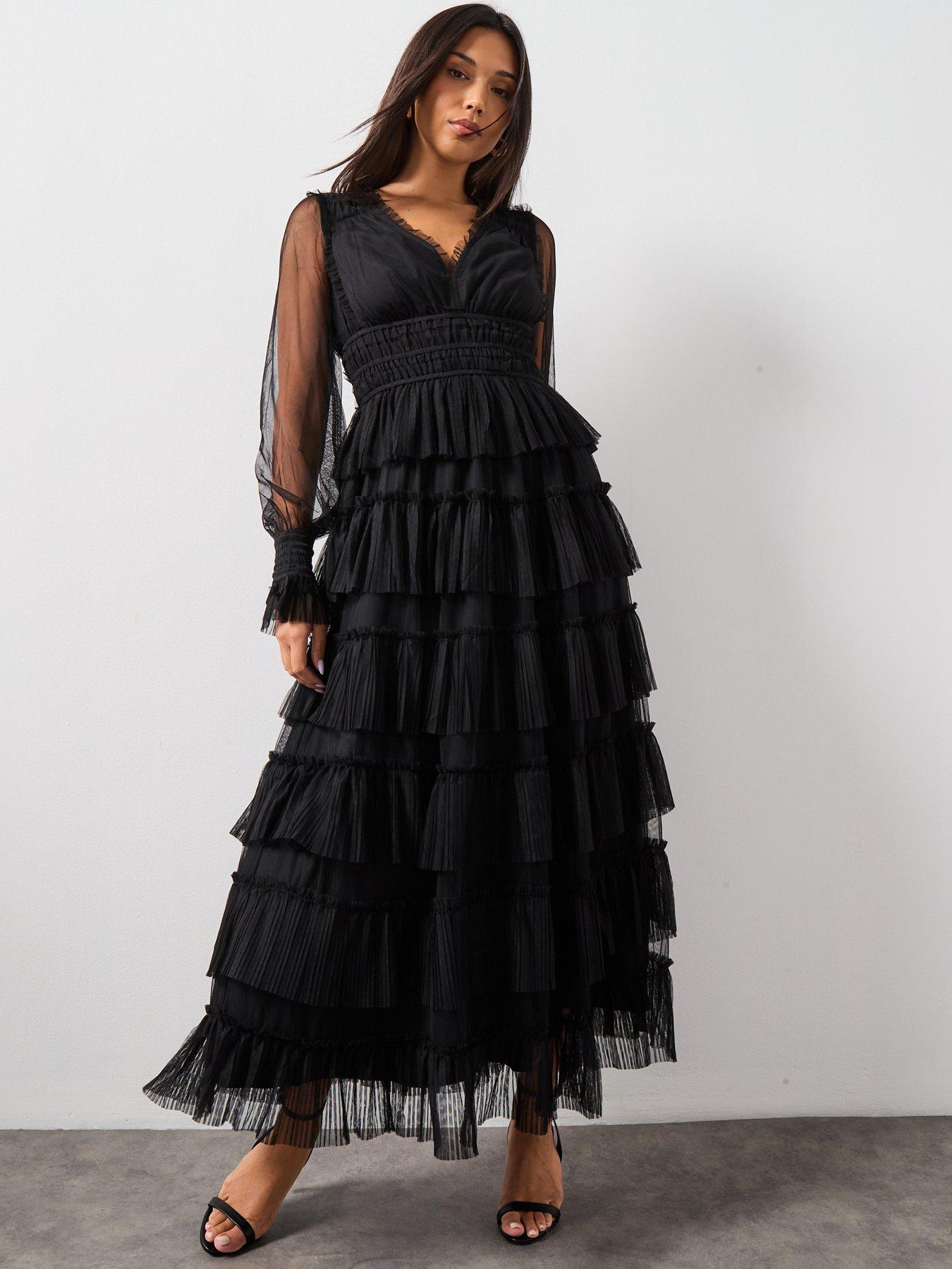 allsaints-xantara-dress-blackfront