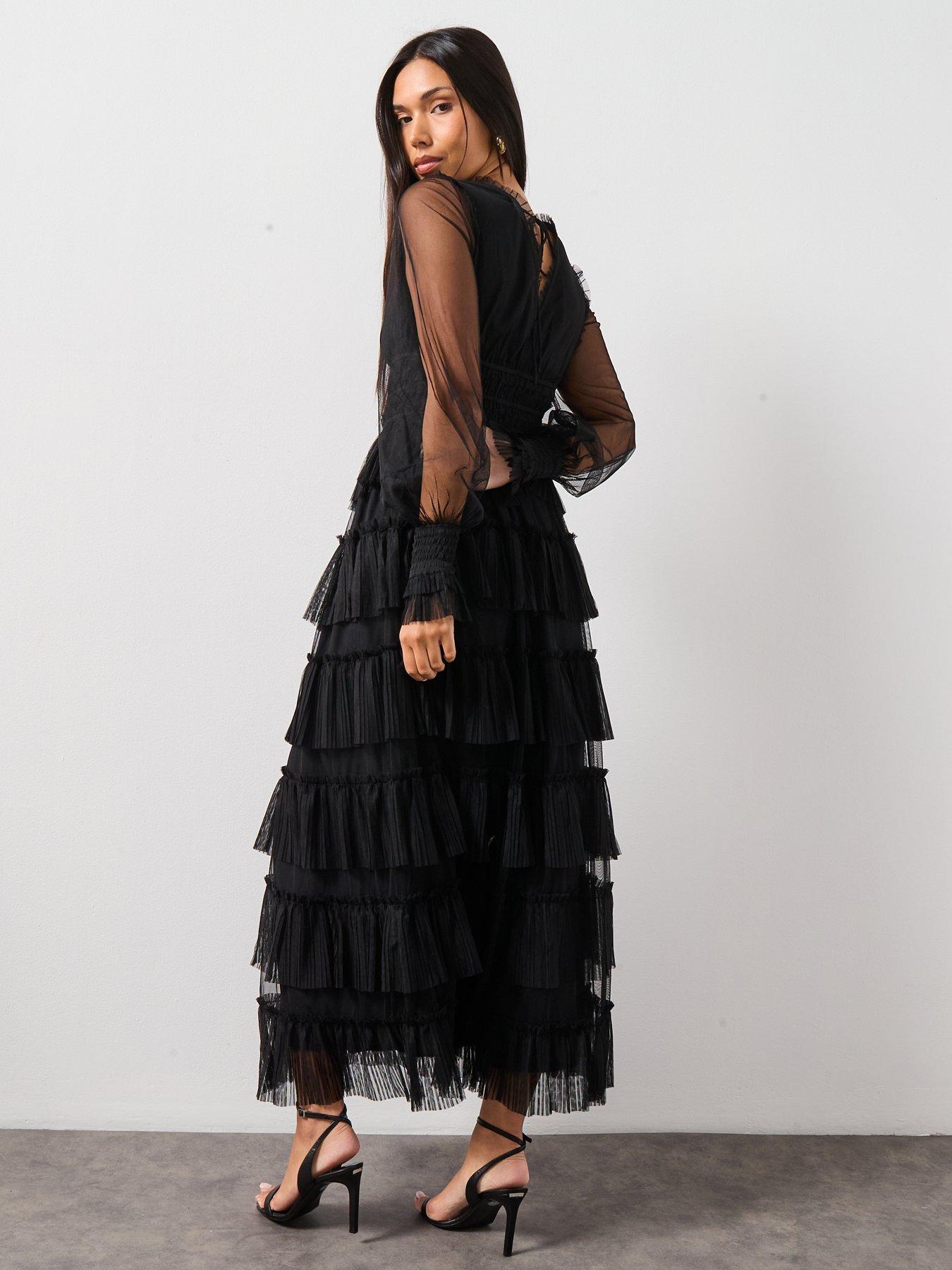 allsaints-xantara-dress-blackstillFront