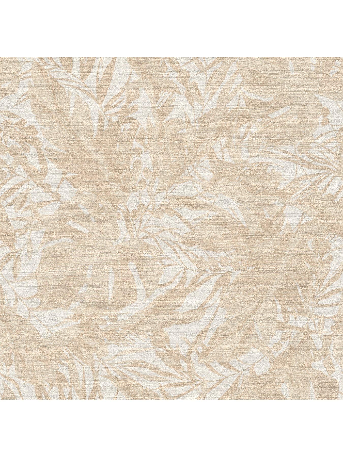 Image 6 of 6 of CosmoLiving by Cosmopolitan Earthlines Balance Beige Metallic Non Woven Wallpaper