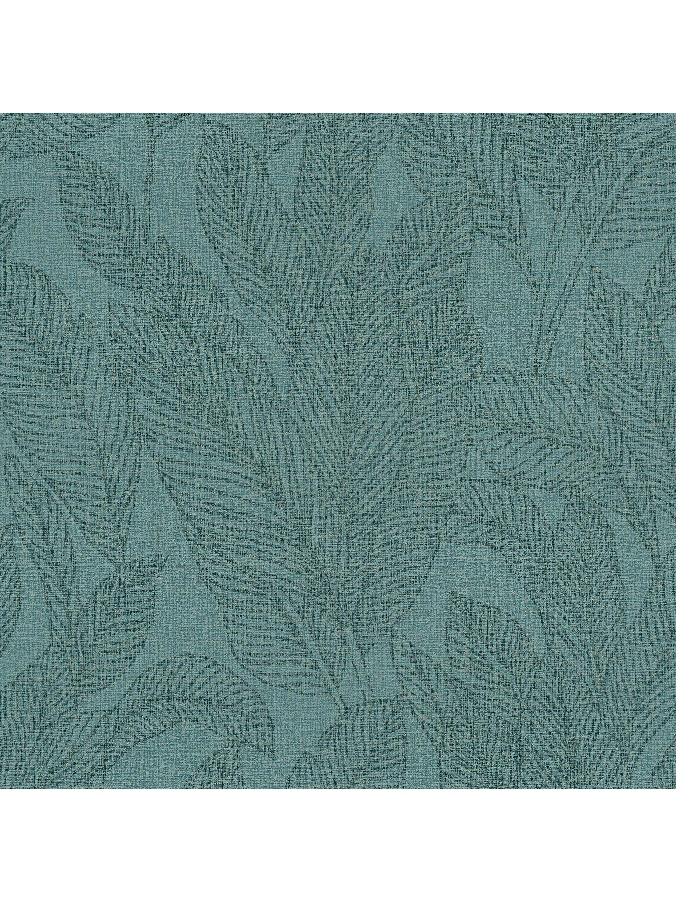 cosmoliving-by-cosmopolitan-golden-fern-glow-floral-green-non-woven-wallpaperdetail
