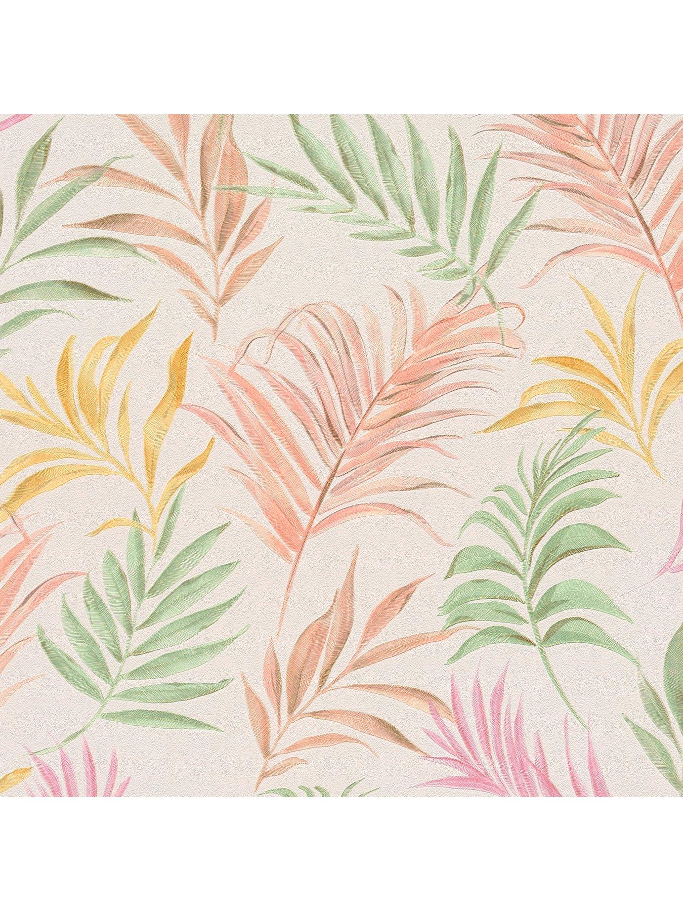 cosmoliving-by-cosmopolitan-midnight-botanica-cream-pink-metallic-non-woven-wallpaperback