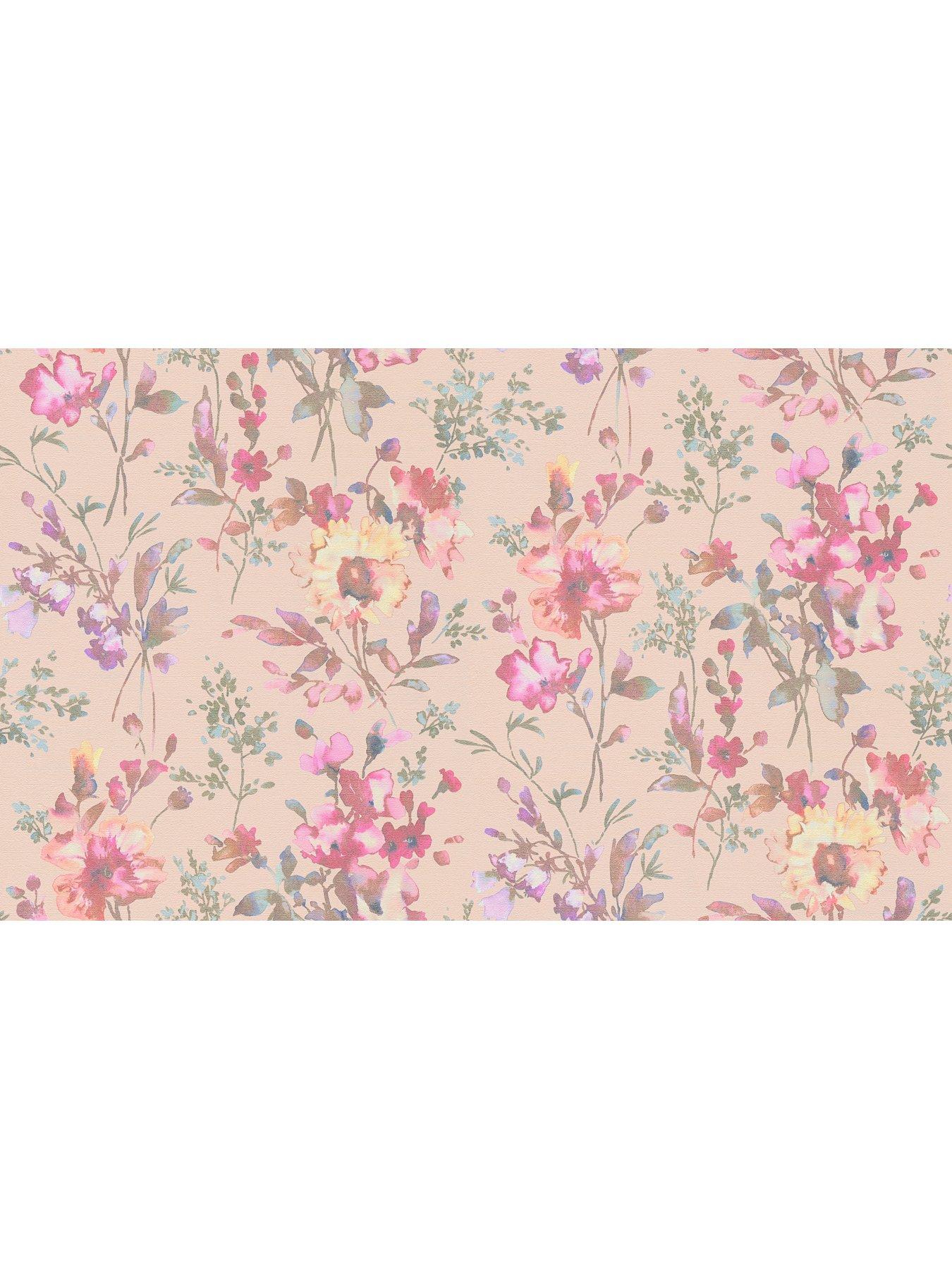 cosmoliving-by-cosmopolitan-petal-poetry-metallic-floral-pink-multi-non-woven-wallpaperoutfit