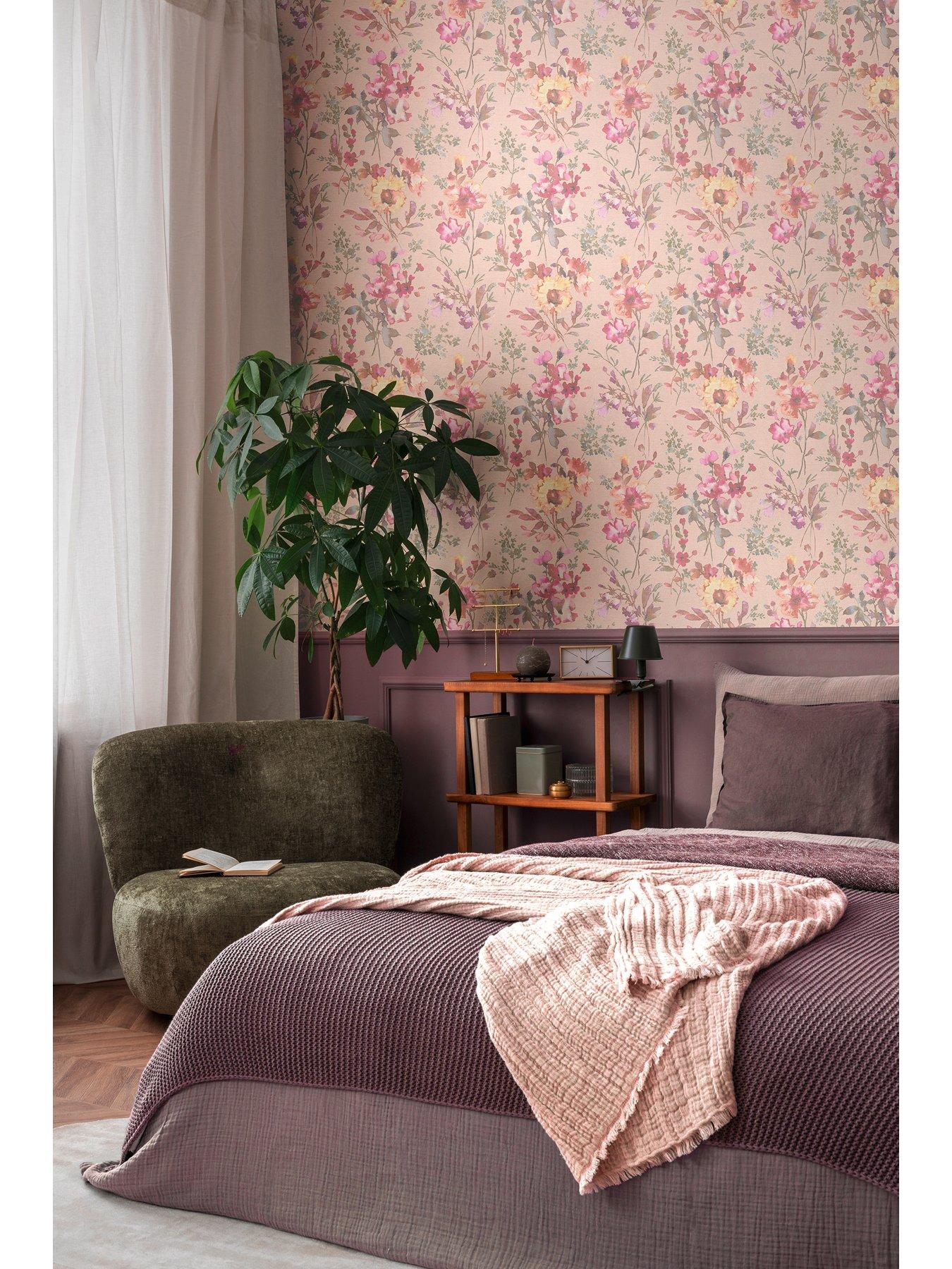 cosmoliving-by-cosmopolitan-petal-poetry-metallic-floral-pink-multi-non-woven-wallpaperdetail