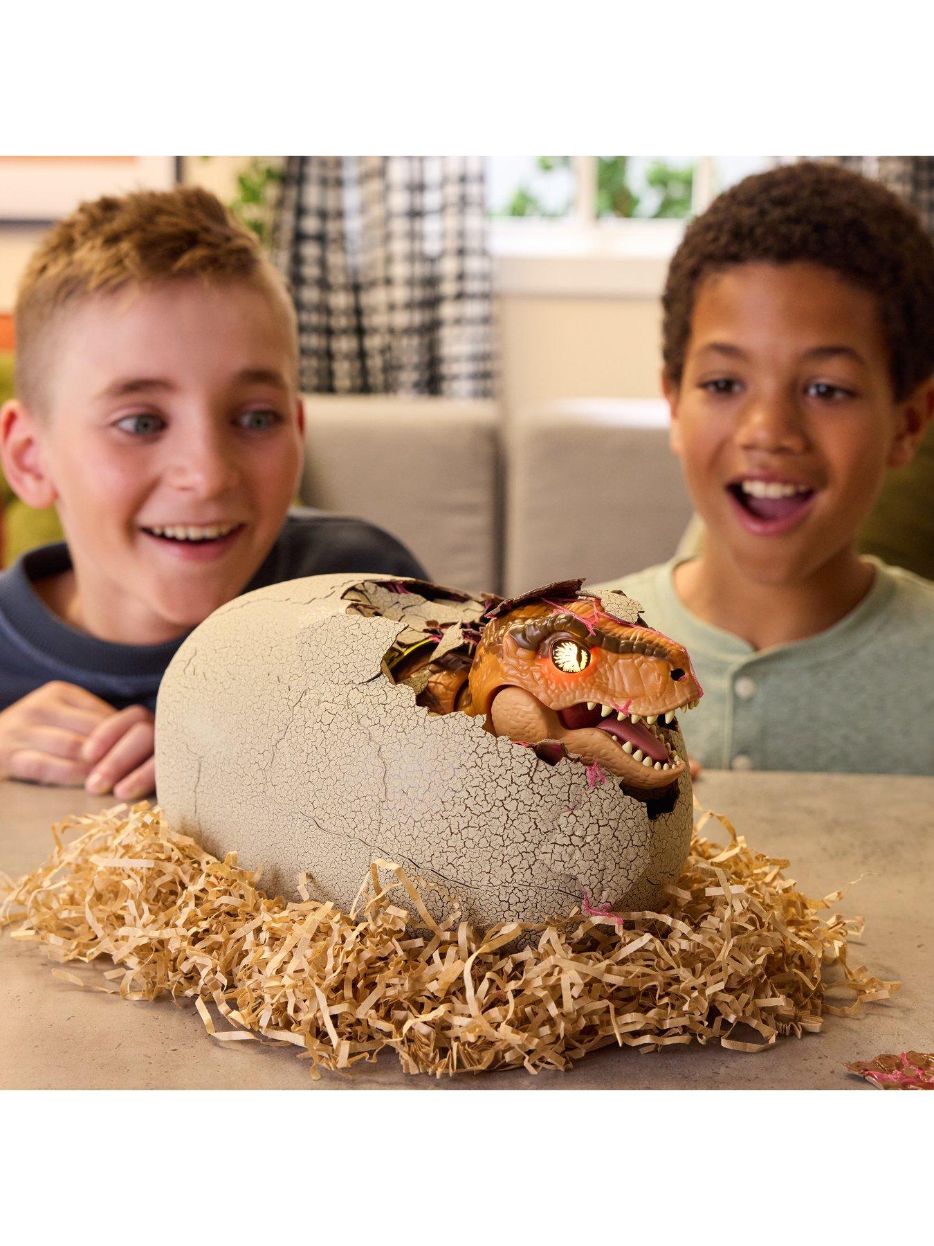 Image 3 of 6 of JURASSIC WORLD Primal Hatch&nbsp;Interactive Hatching Dinosaur T-Rex