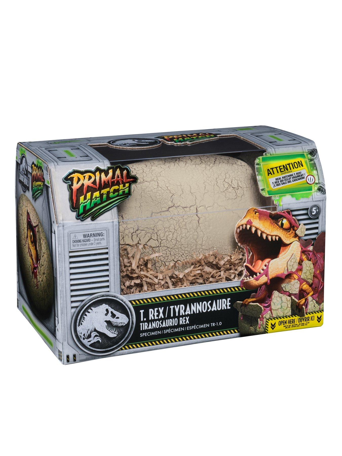 Image 6 of 6 of JURASSIC WORLD Primal Hatch&nbsp;Interactive Hatching Dinosaur T-Rex