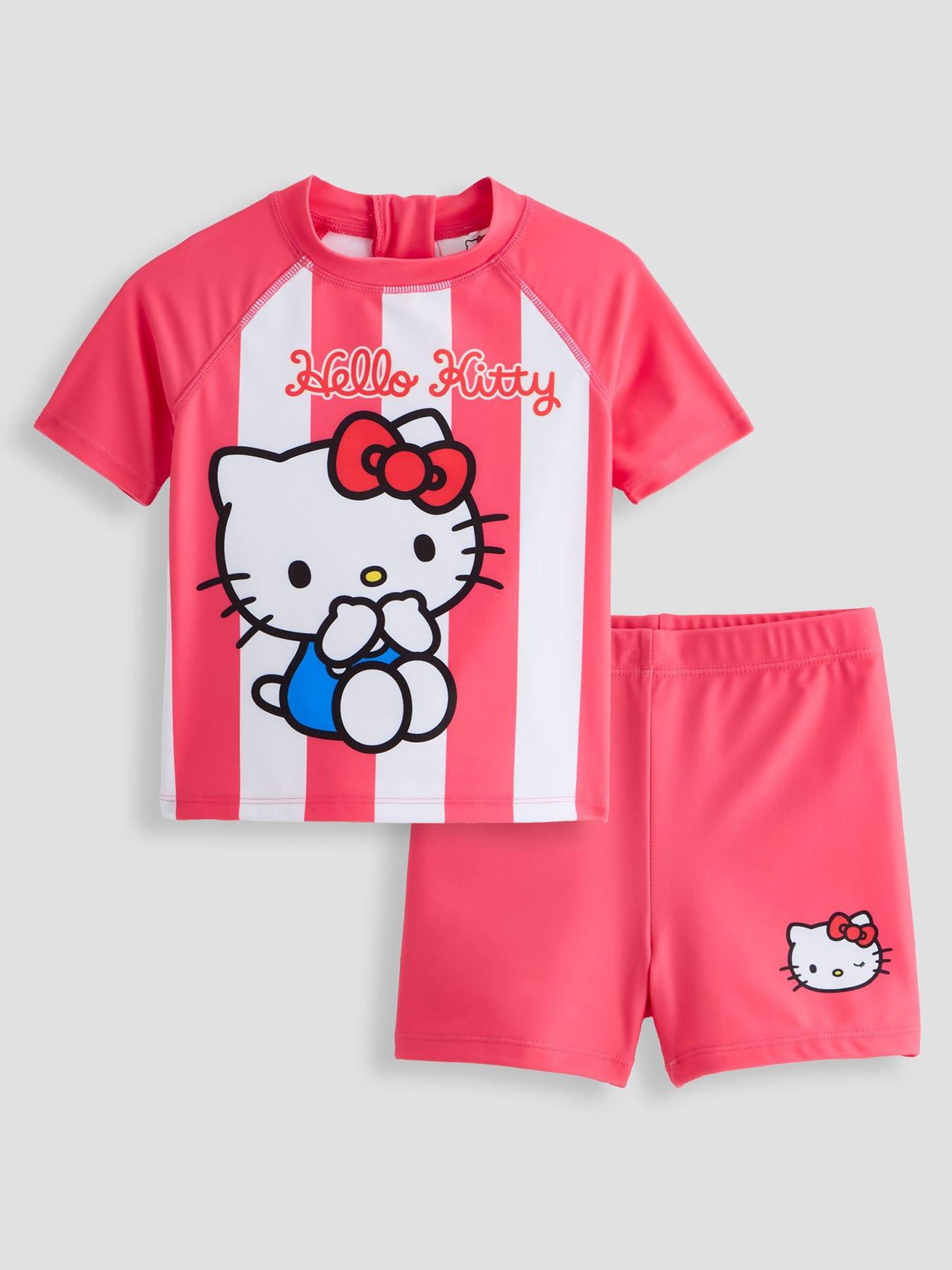 the-very-collection-hello-kitty-stripe-rash-vest-set-pink