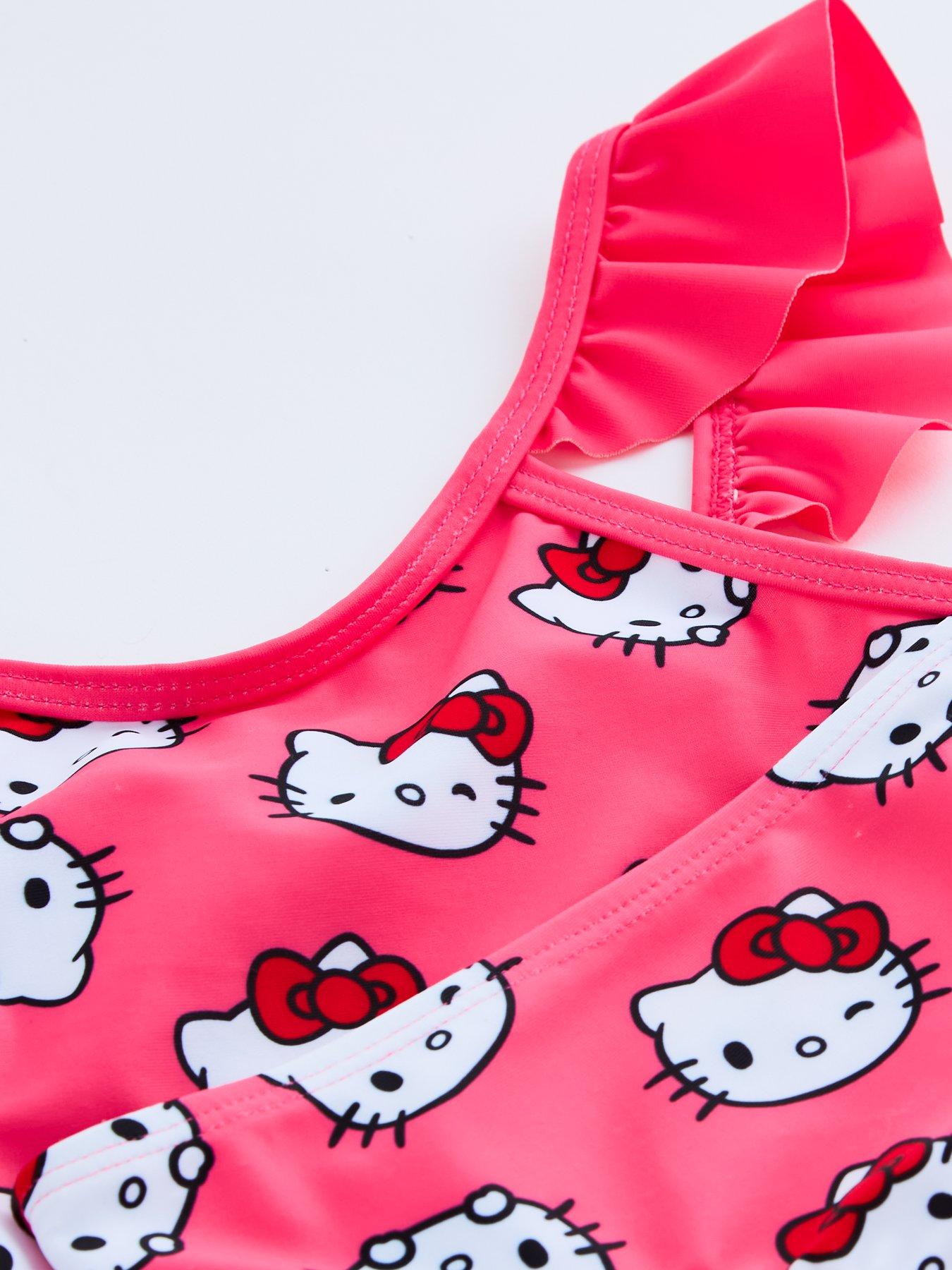 Image 4 of 4 of The Very Collection Hello Kitty Frill Strap Bikini Set