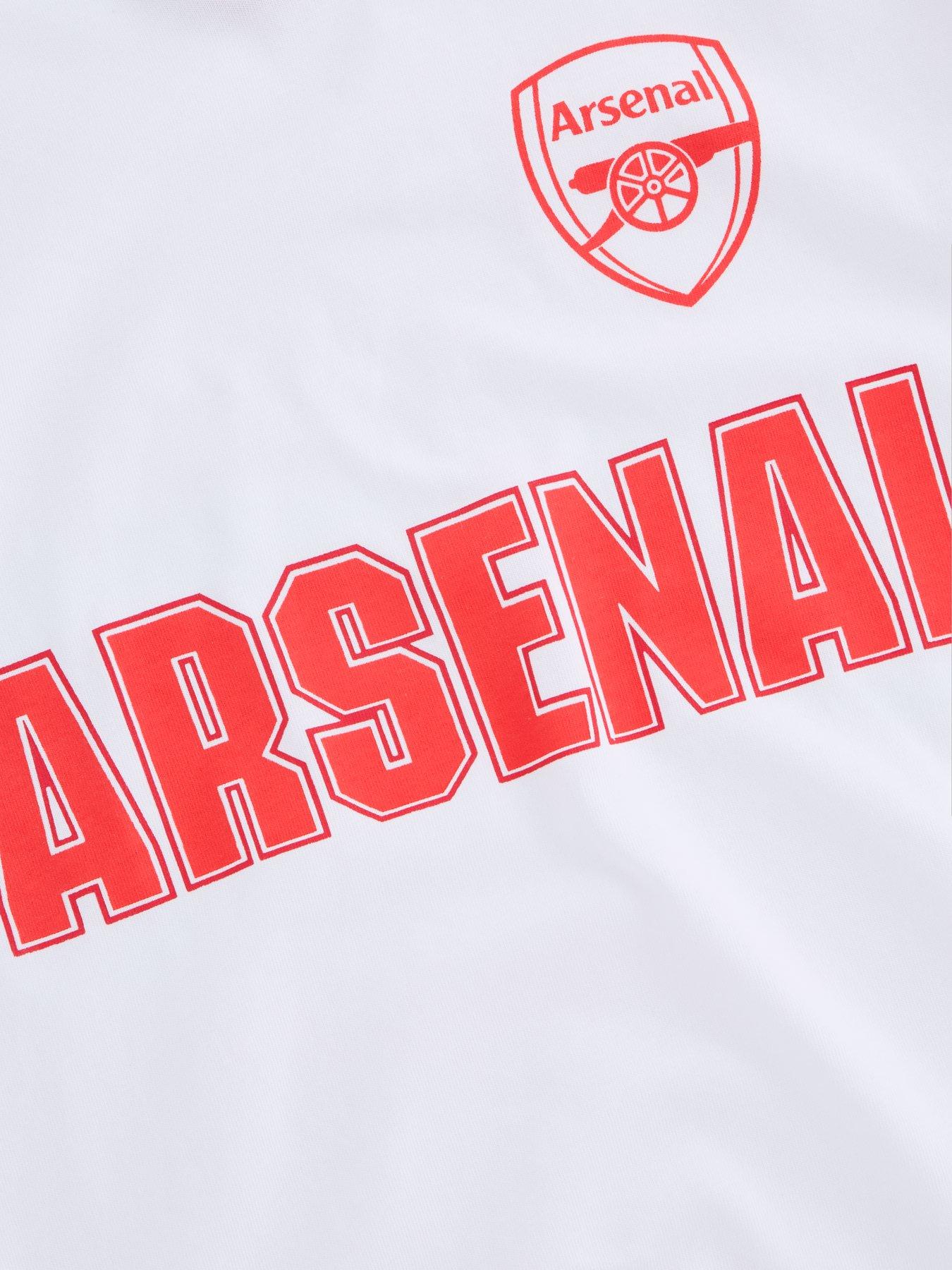 the-very-collection-arsenal-v-neck-shortie-pyjamaoutfit