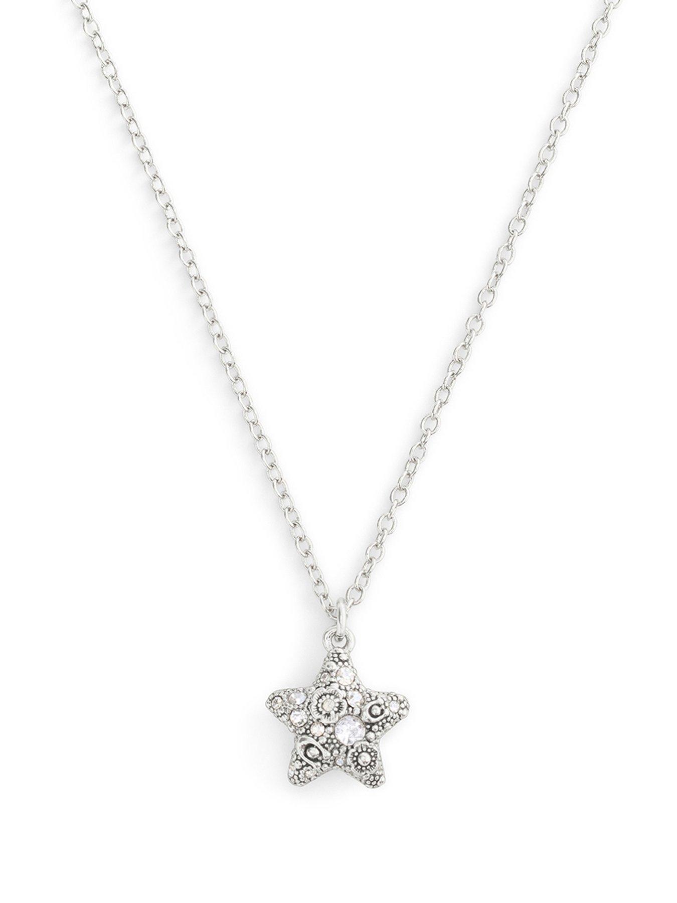 coach-earring-necklace-pave-star-set-boxed-silverback