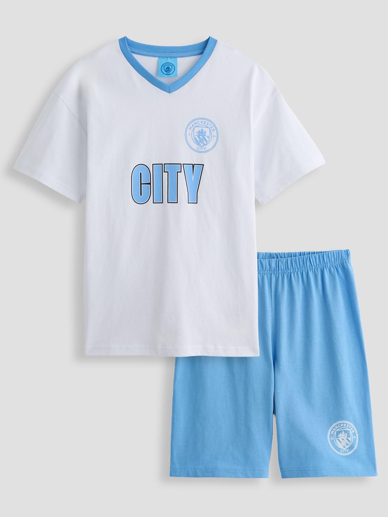 the-very-collection-man-city-v-neck-shortie-pyjamafront