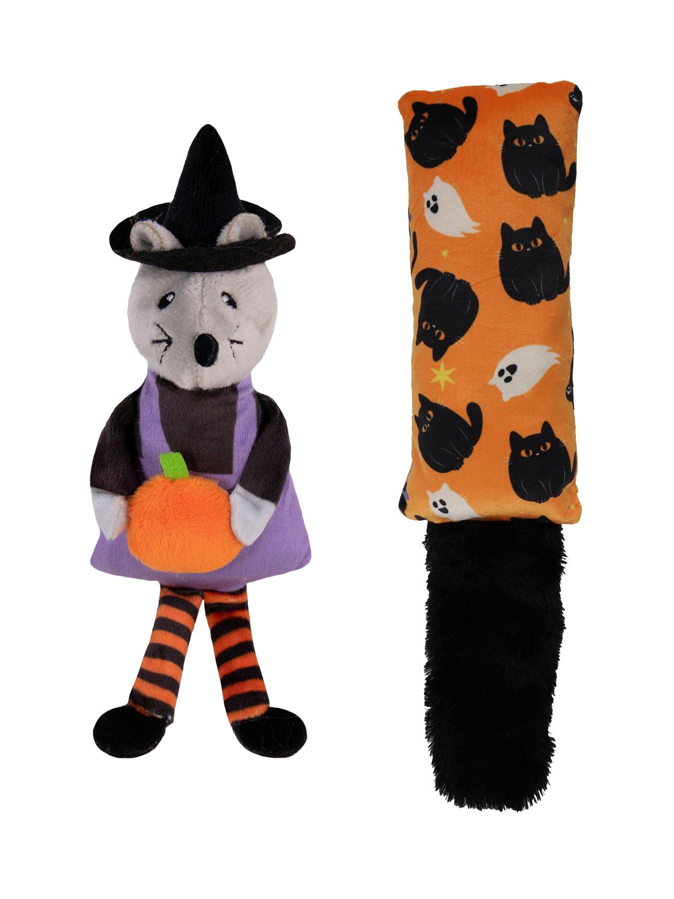 Rosewood Halloween Cat Gift Mina Mouse & Cat Kicker Toy Bundle