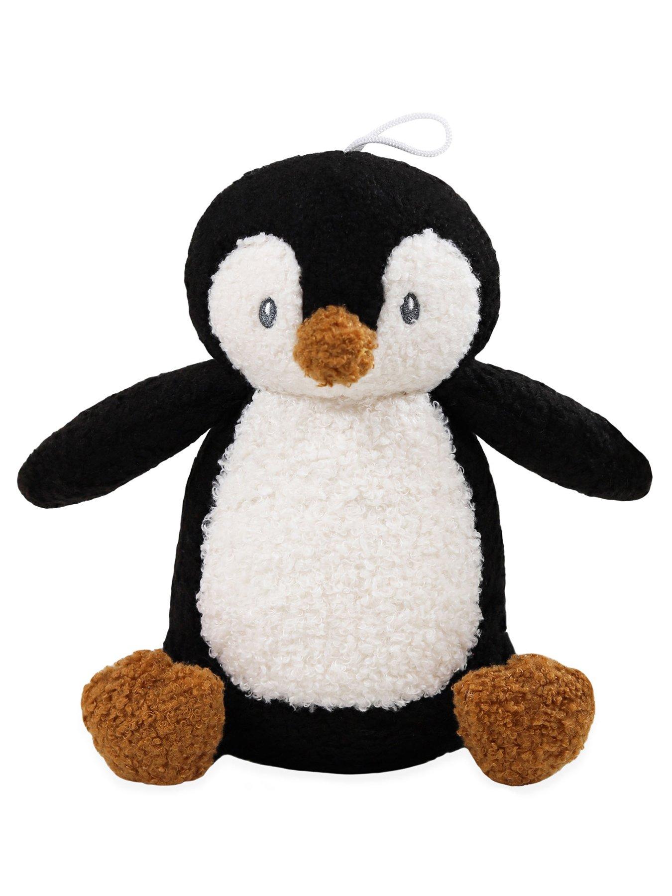 Rosewood Tufflove Penguin Dog Toy in Grey