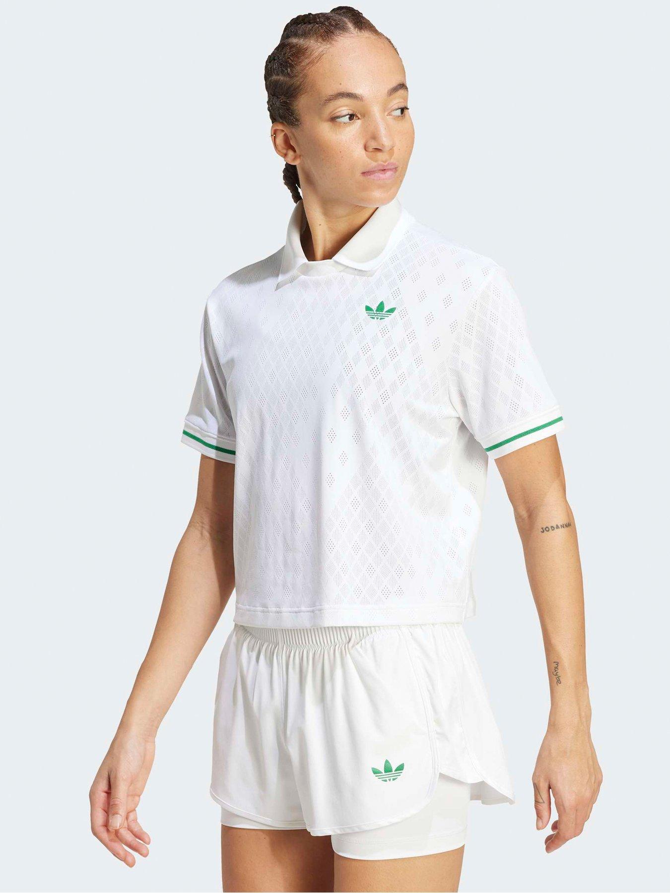 adidas Womens Tennis Pro Polo - White