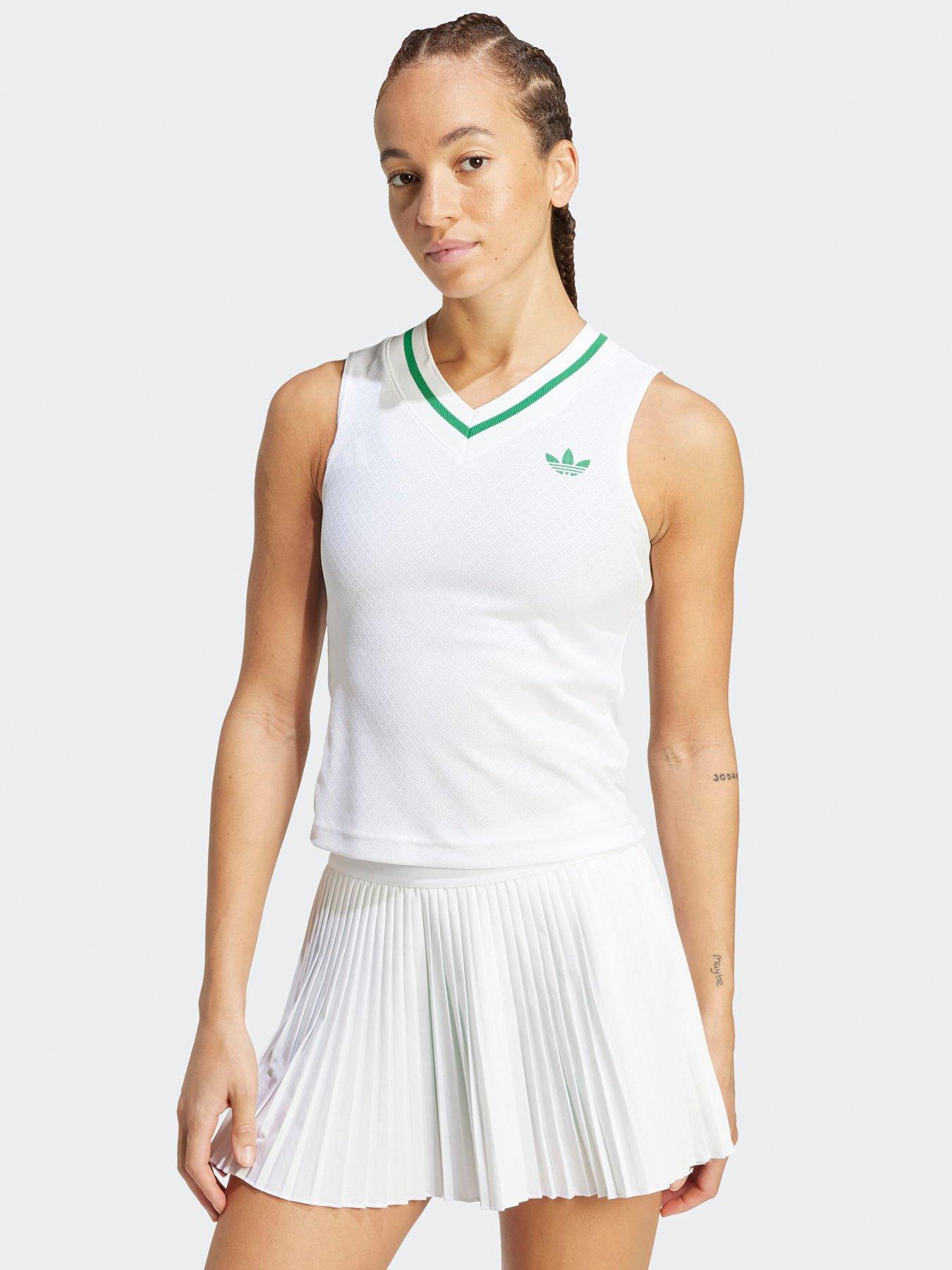 adidas Womens Tennis Pro Tank - White