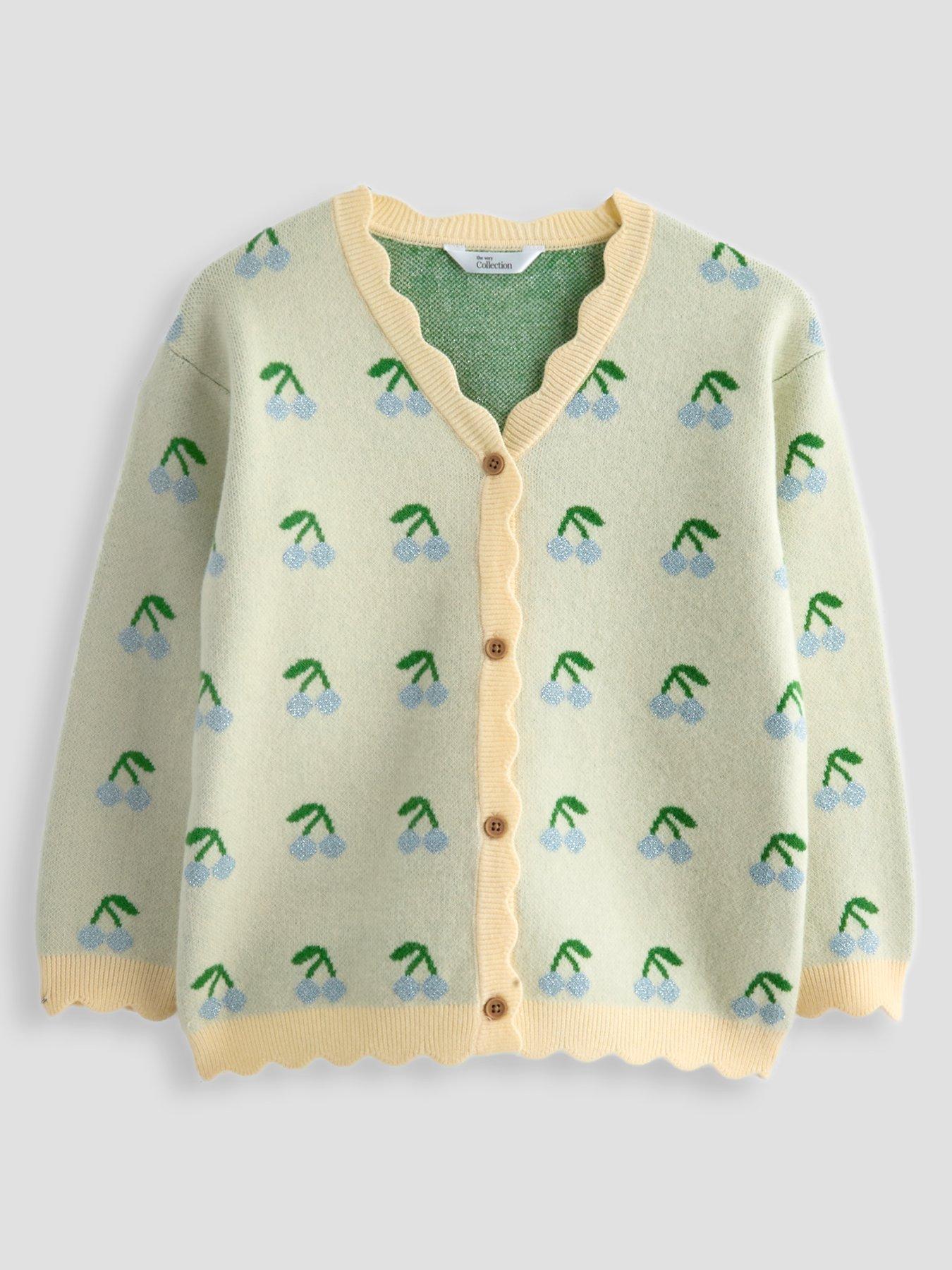 The Very Collection Girls Cherry Cardigan
