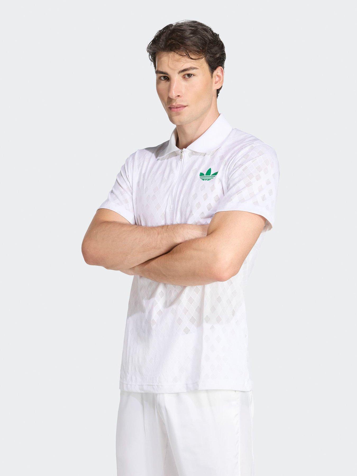 adidas Mens Tennis Pro Polo - White