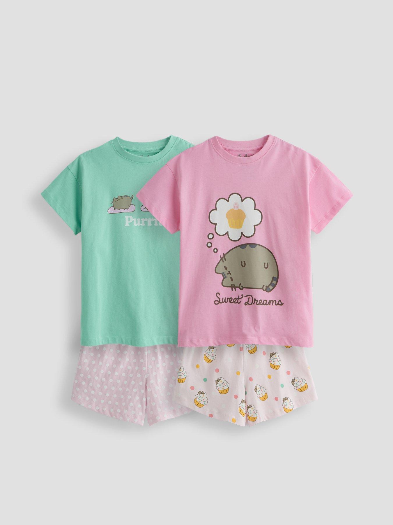 Image 1 of 5 of The Very Collection 2pk Pusheen Shortie Pyjamas