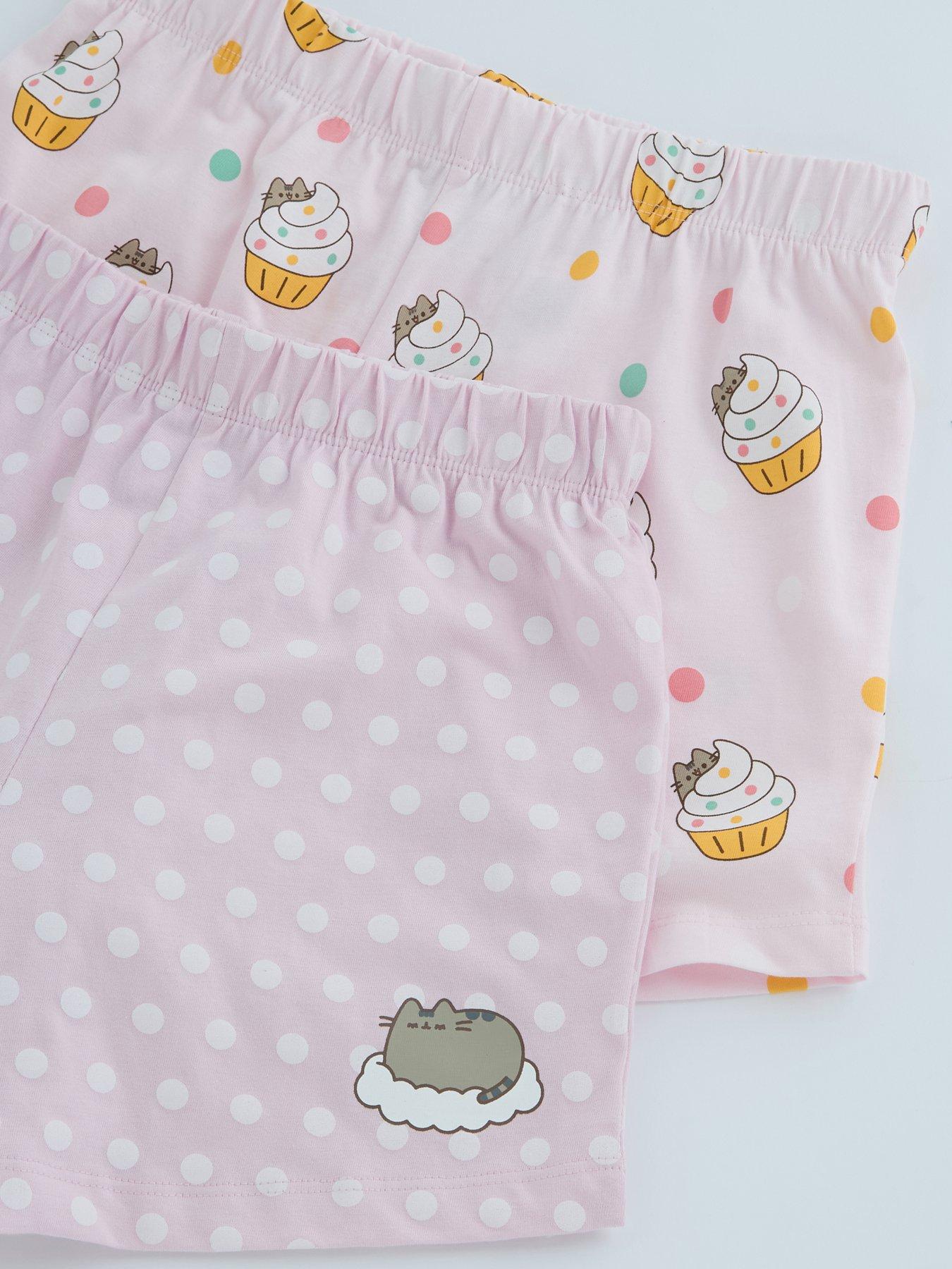 Image 4 of 5 of The Very Collection 2pk Pusheen Shortie Pyjamas