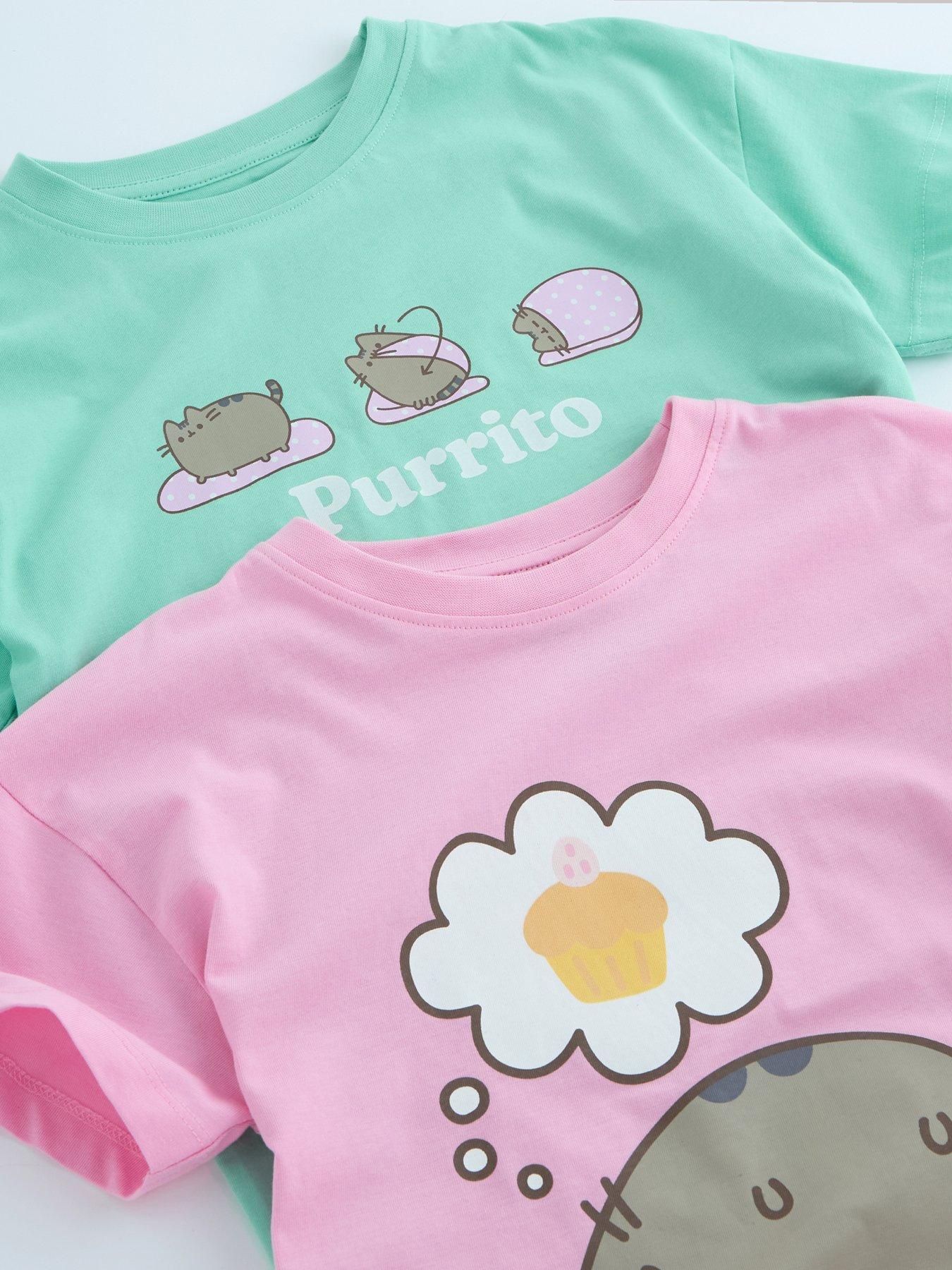 Image 5 of 5 of The Very Collection 2pk Pusheen Shortie Pyjamas