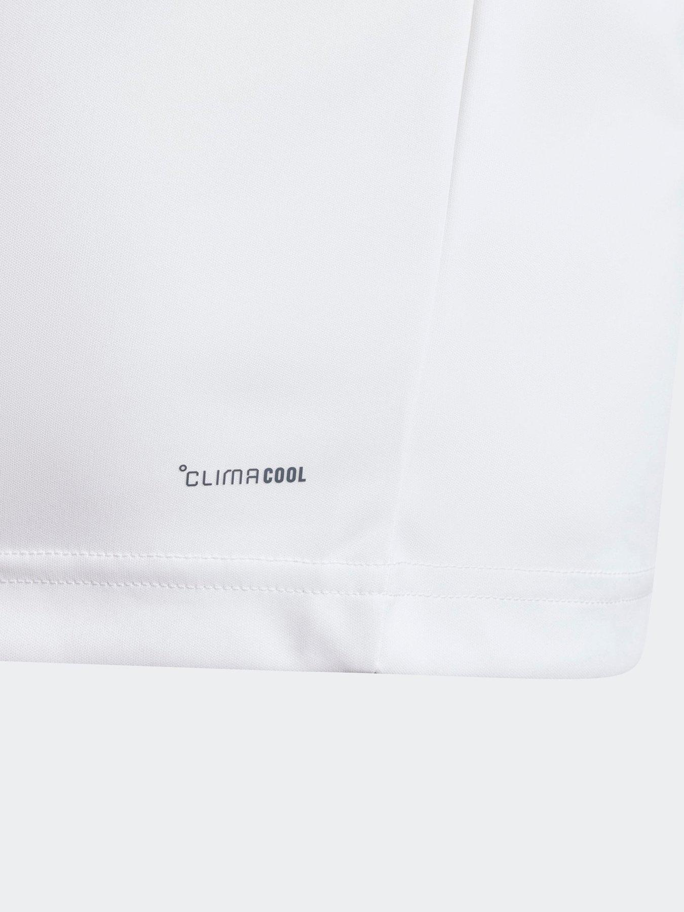 Image 5 of 5 of adidas Boys Tennis Club 3 Stripe Tee - White