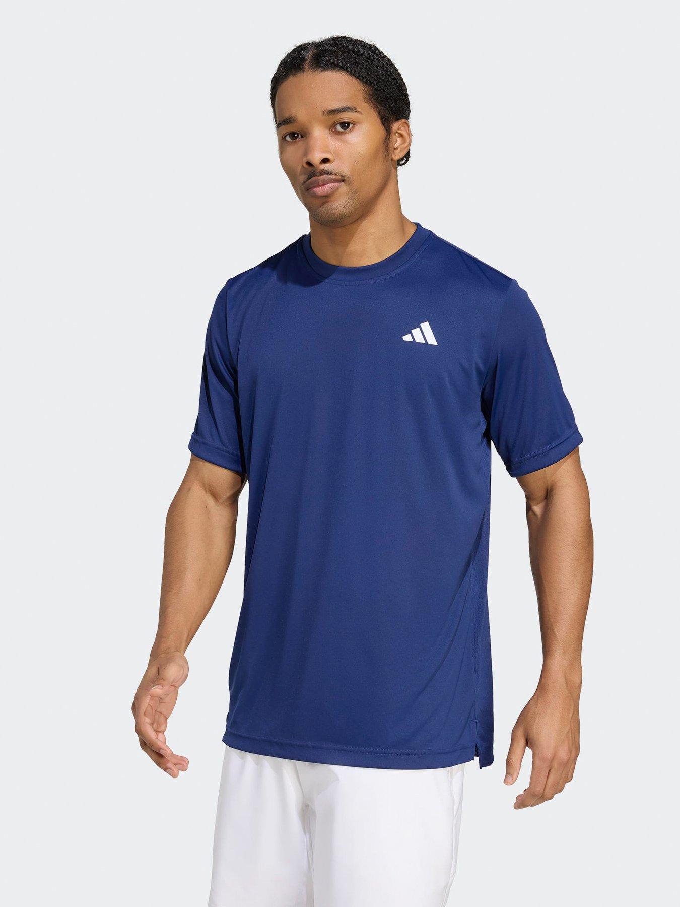 adidas Mens Tennis Club Tee - Navy