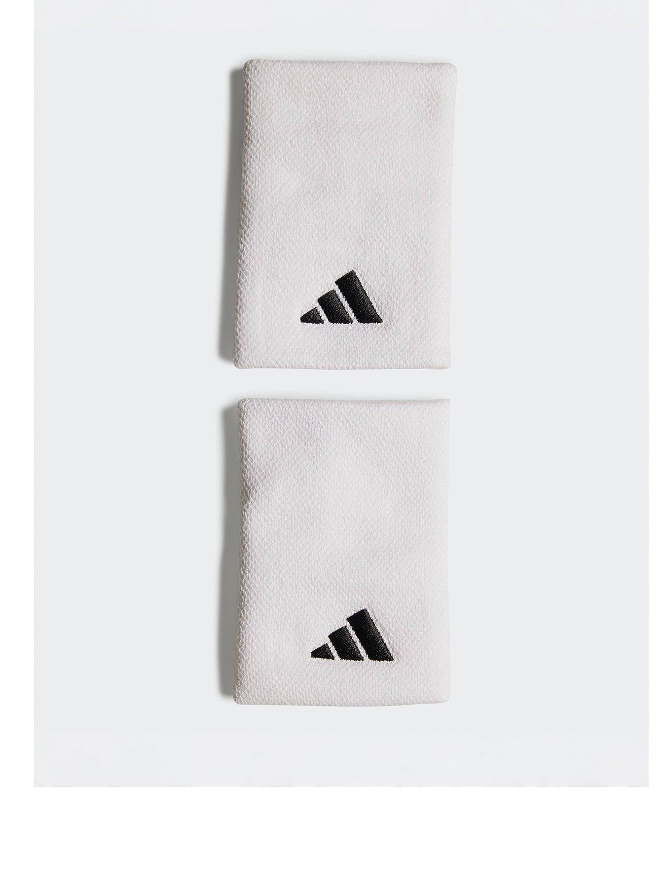 adidas Mens Tennis Wrist Band - White