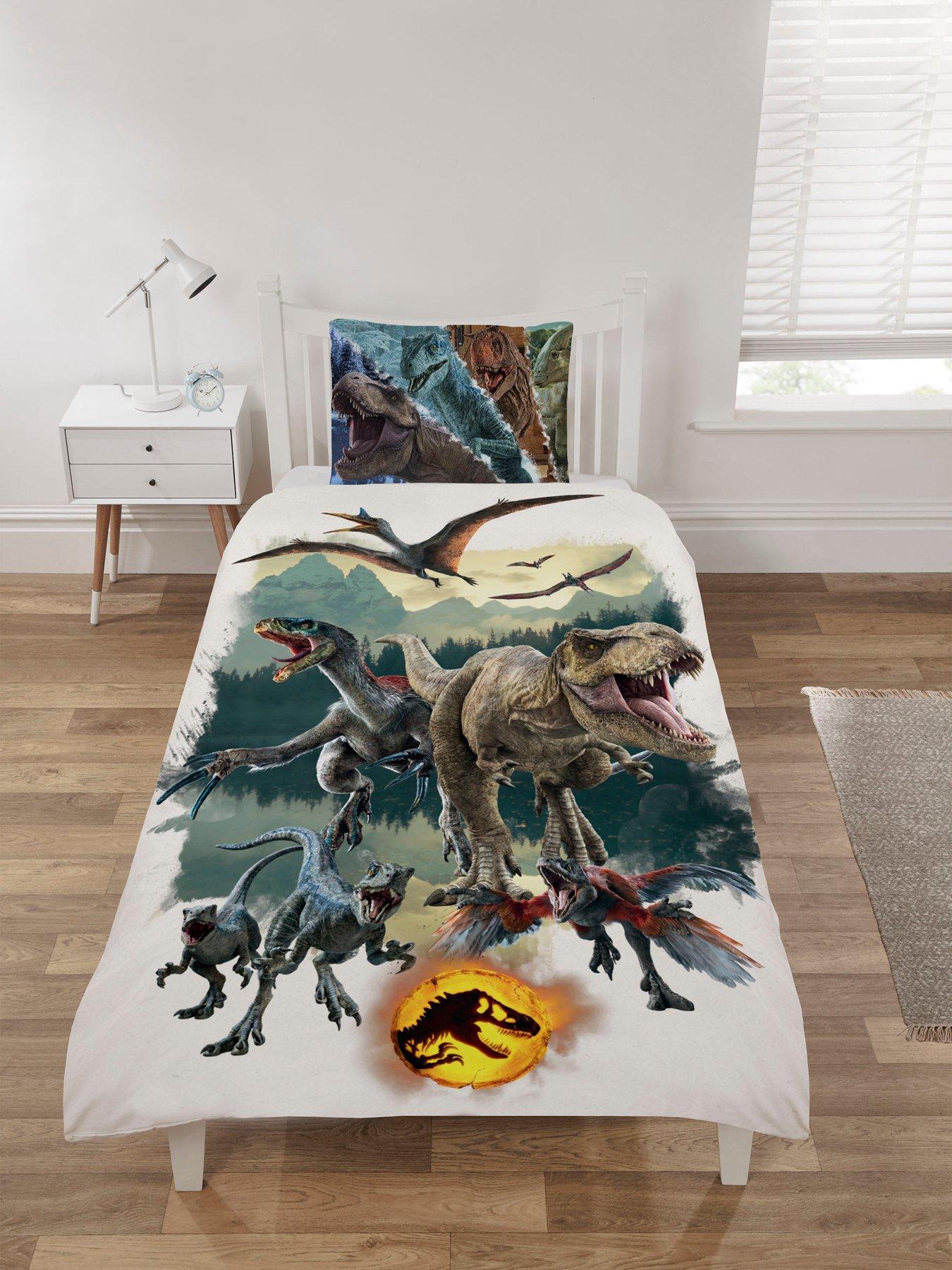 JURASSIC WORLD Jurassic World3 All Dinosaurs Single Duvet