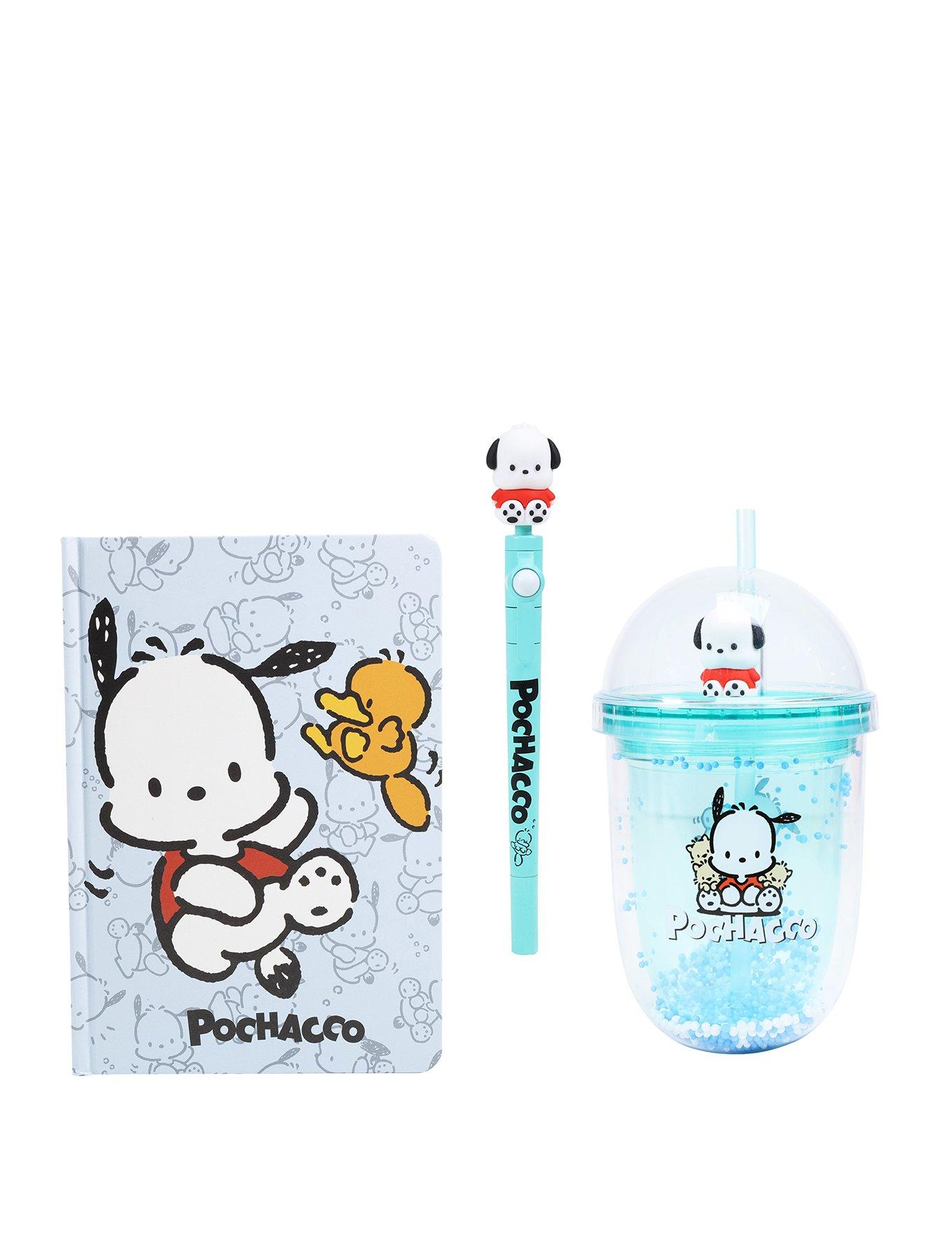 hello-kitty-pochacco-notebook-fidget-pen-and-boba-cup