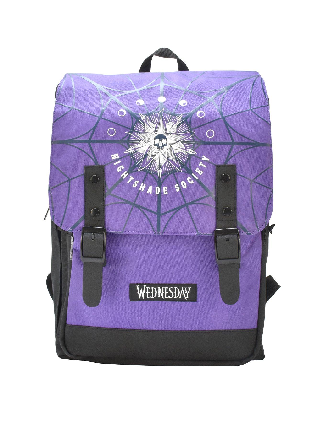 wednesday-adamsnbspnightshade-backpack