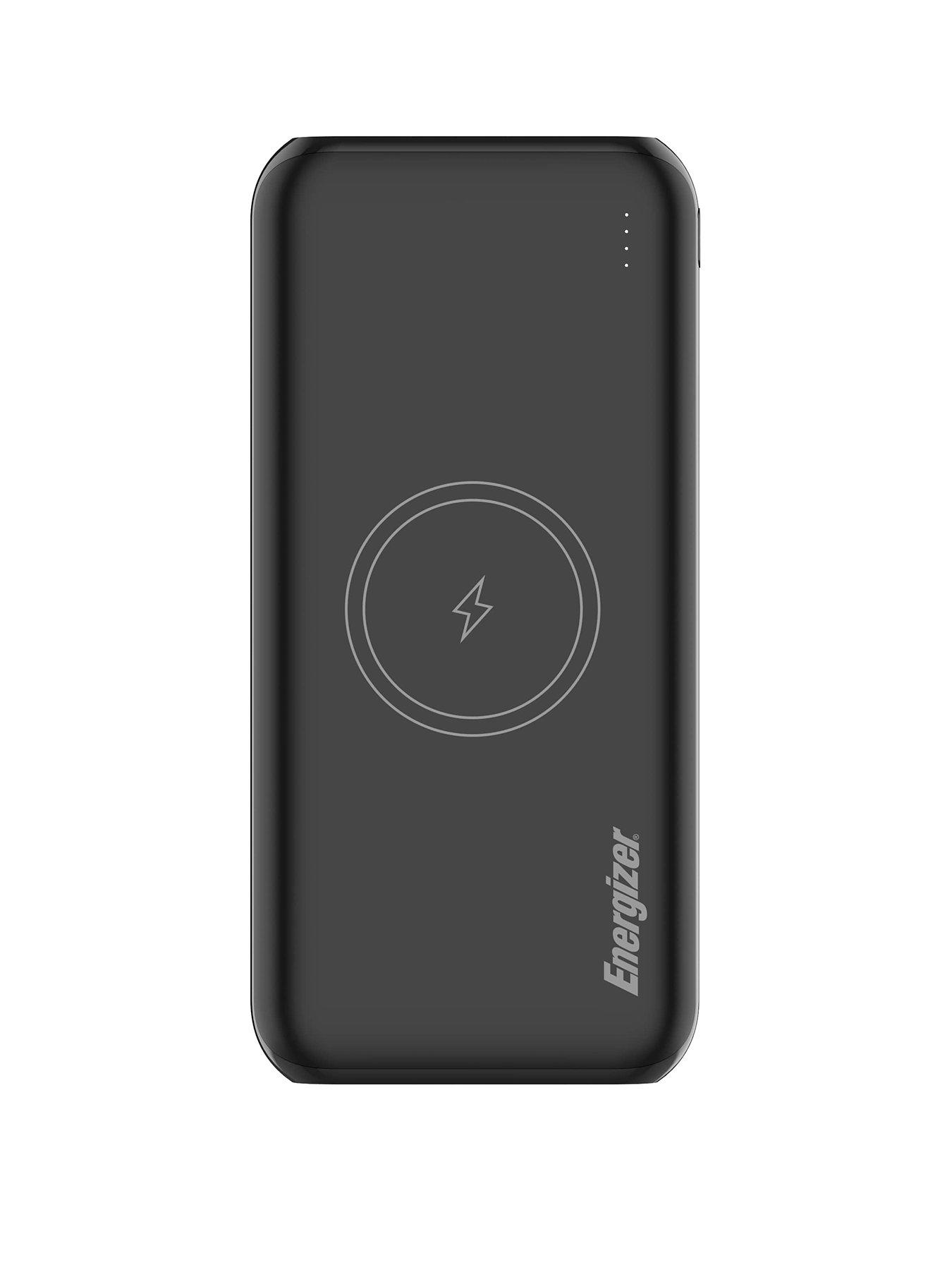 Energizer Energizer 10mAh USB-C PD 18W QI Wireless Power Bank Black