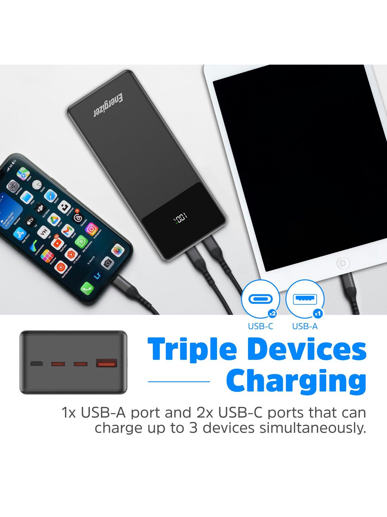 Image 4 of 7 of Energizer Energizer 27mAh USB-C PD 65W Notebook Power Bank black