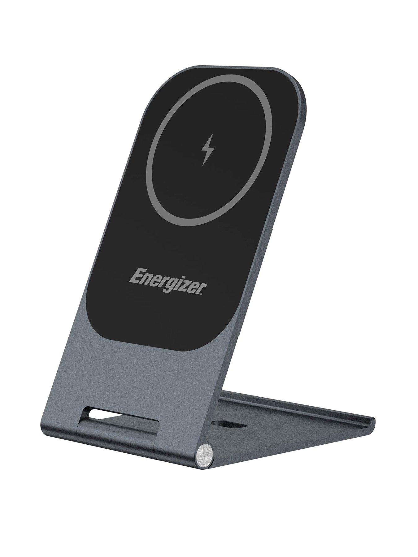 Image 1 of 7 of Energizer Energizer 15W QI Wireless Stand Aluminium Black