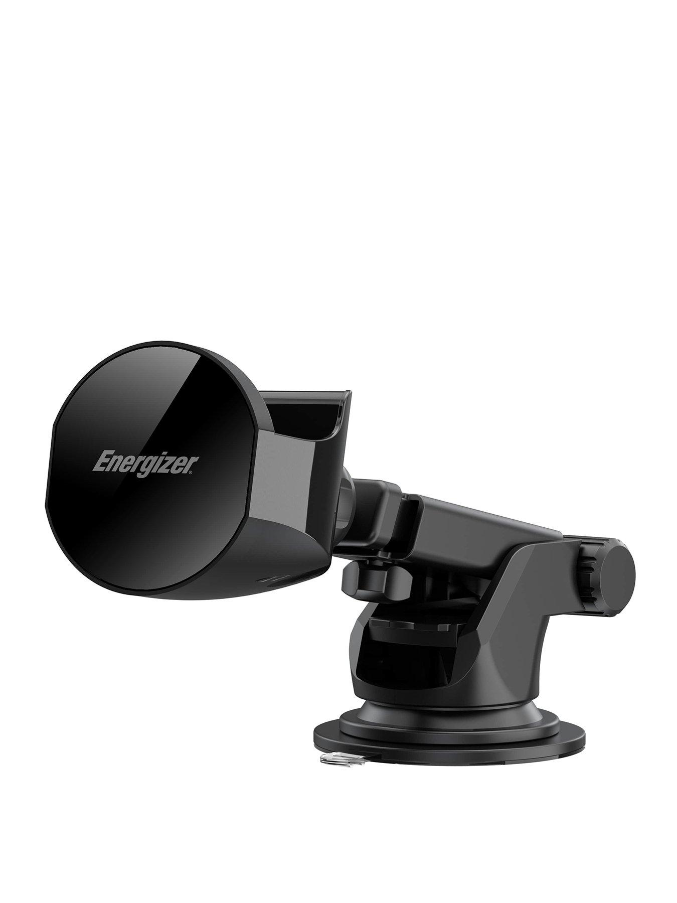 Energizer Energizer In-Car Magnetic QI Wireless Charger & Airpods Black