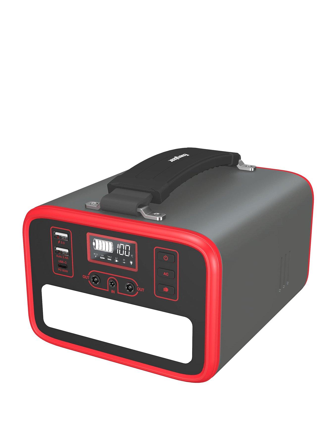 Image 1 of 7 of Energizer Energizer 240Wh Power Station Black
