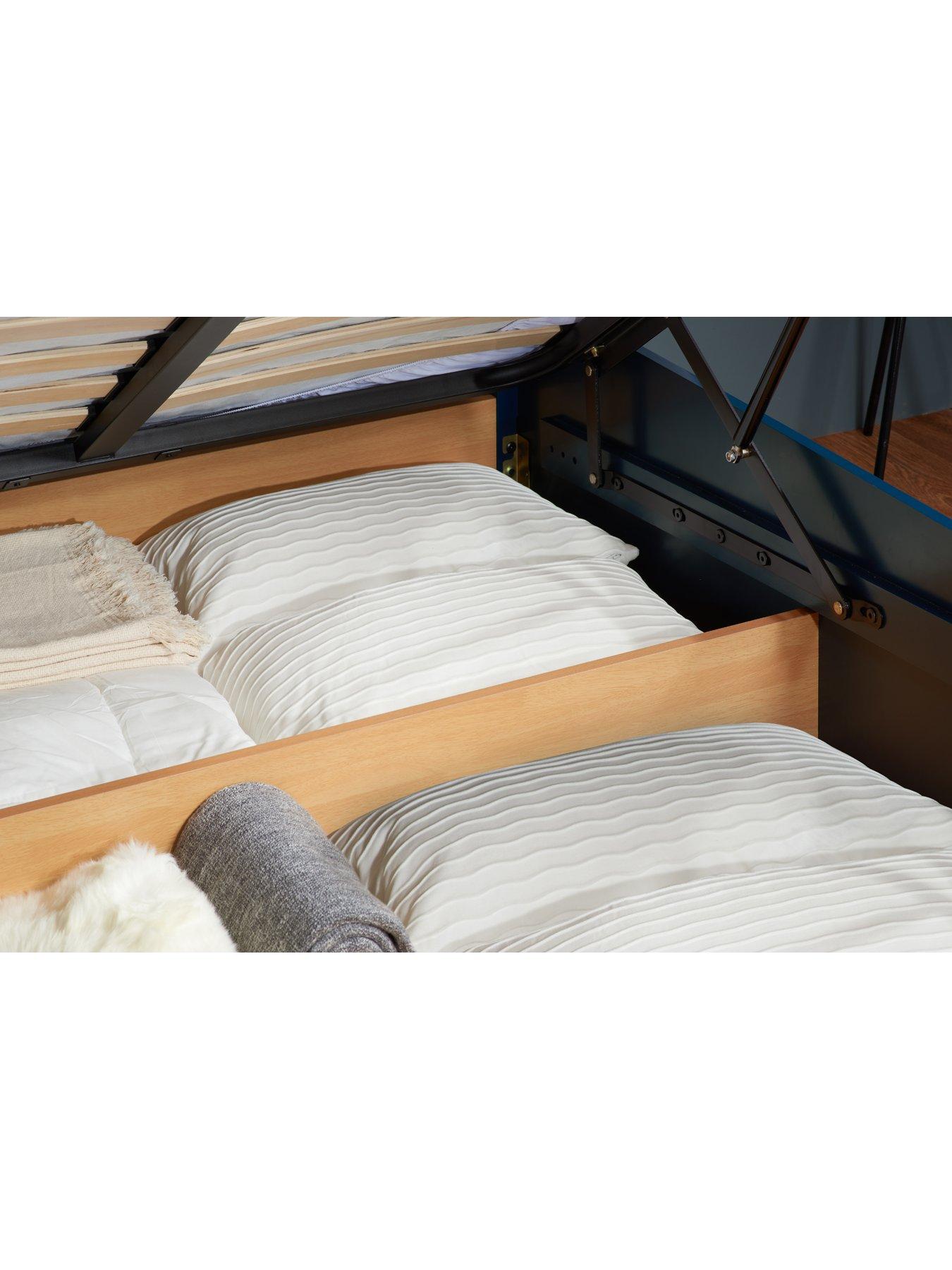 Image 5 of 7 of Birlea Phoenix Ottoman Wooden Bed - Blue