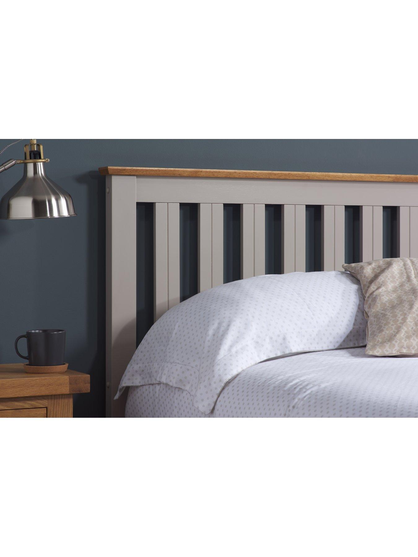 Image 3 of 7 of Birlea Phoenix Ottoman Wooden Bed - Grey