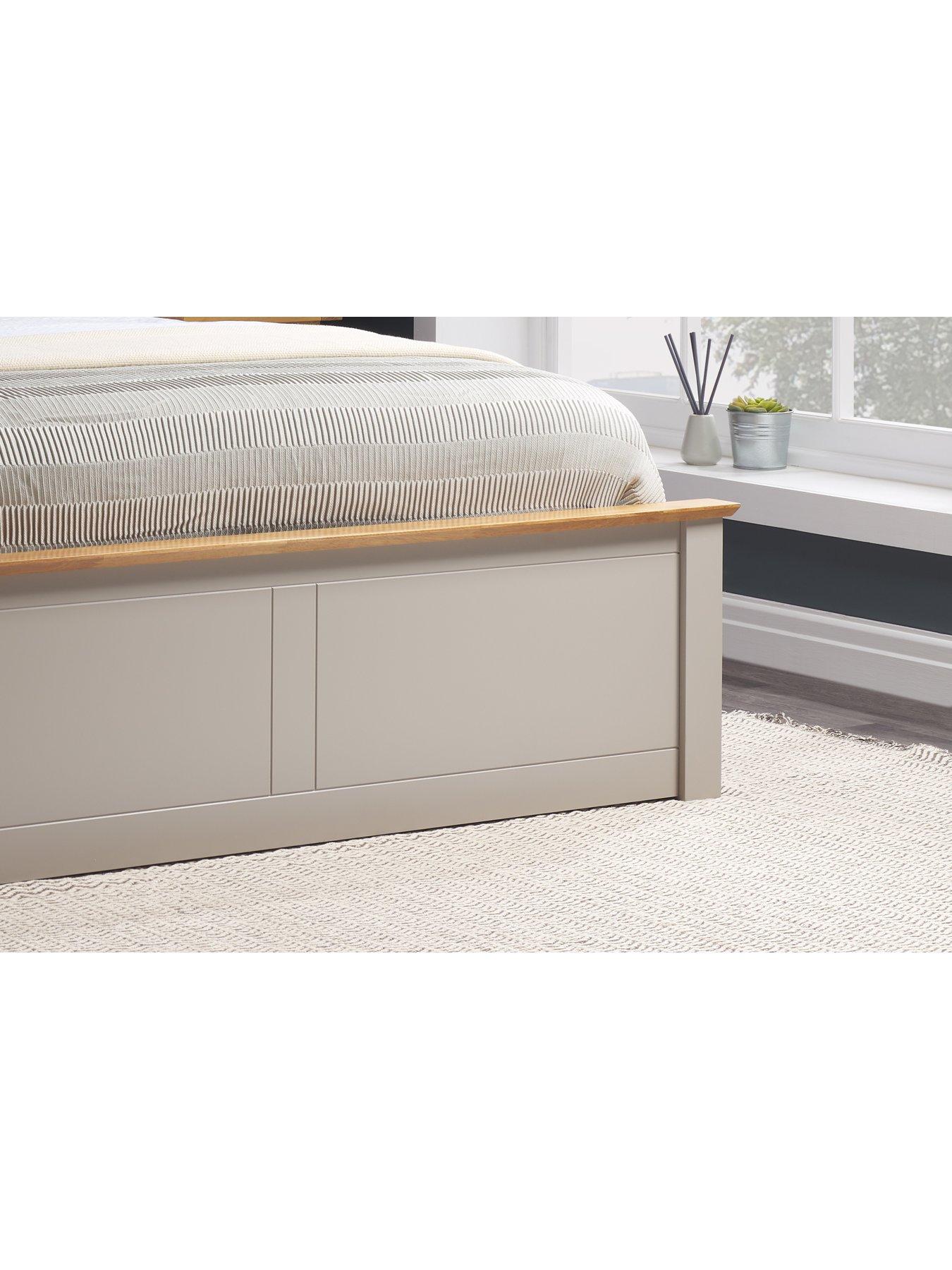 Image 4 of 7 of Birlea Phoenix Ottoman Wooden Bed - Grey